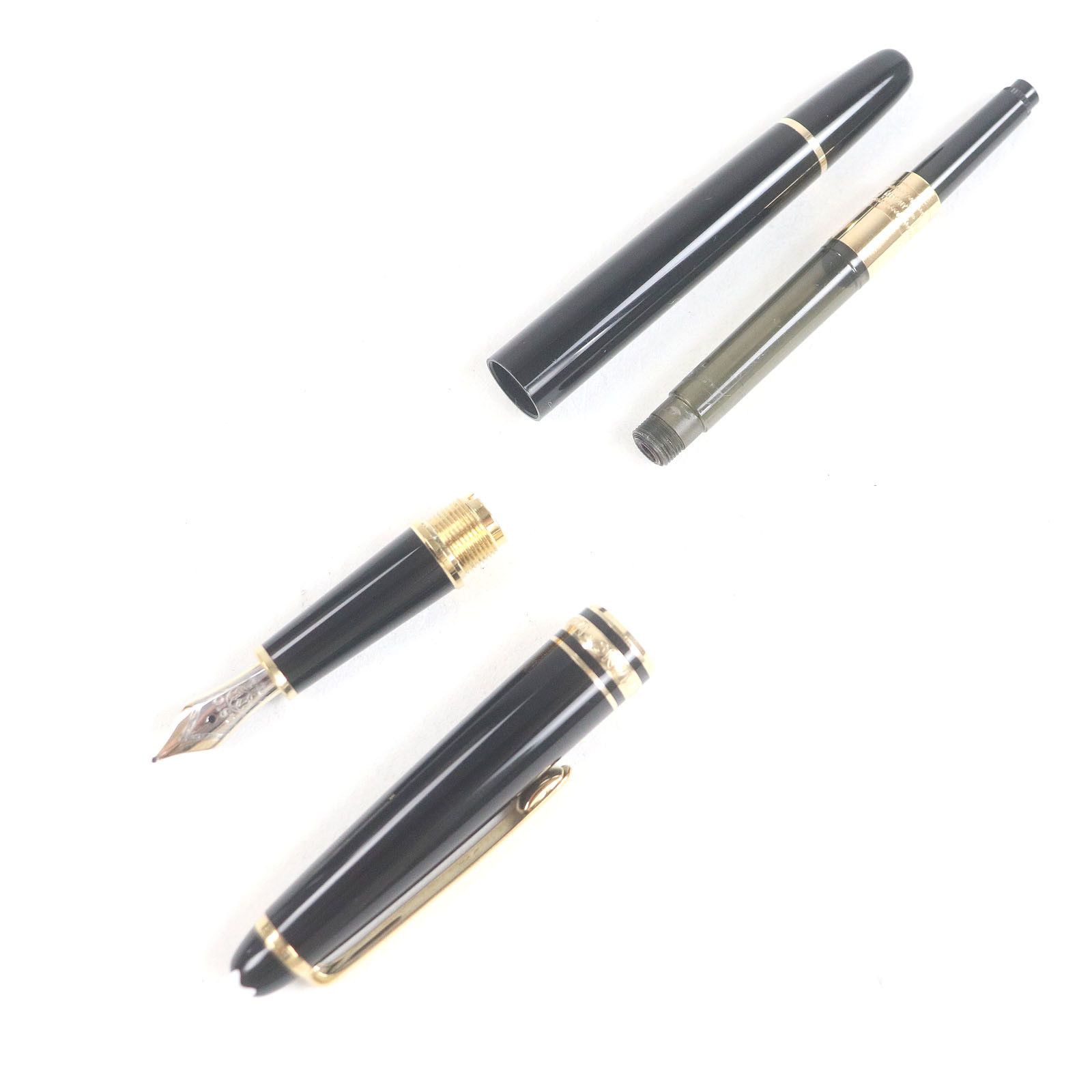 Montblanc Montblanc Montblanc Meisterstück 14K Fountain Pen Metal Pen DUTY FREE for USA Size ONE SIZE - 2 Thumbnail
