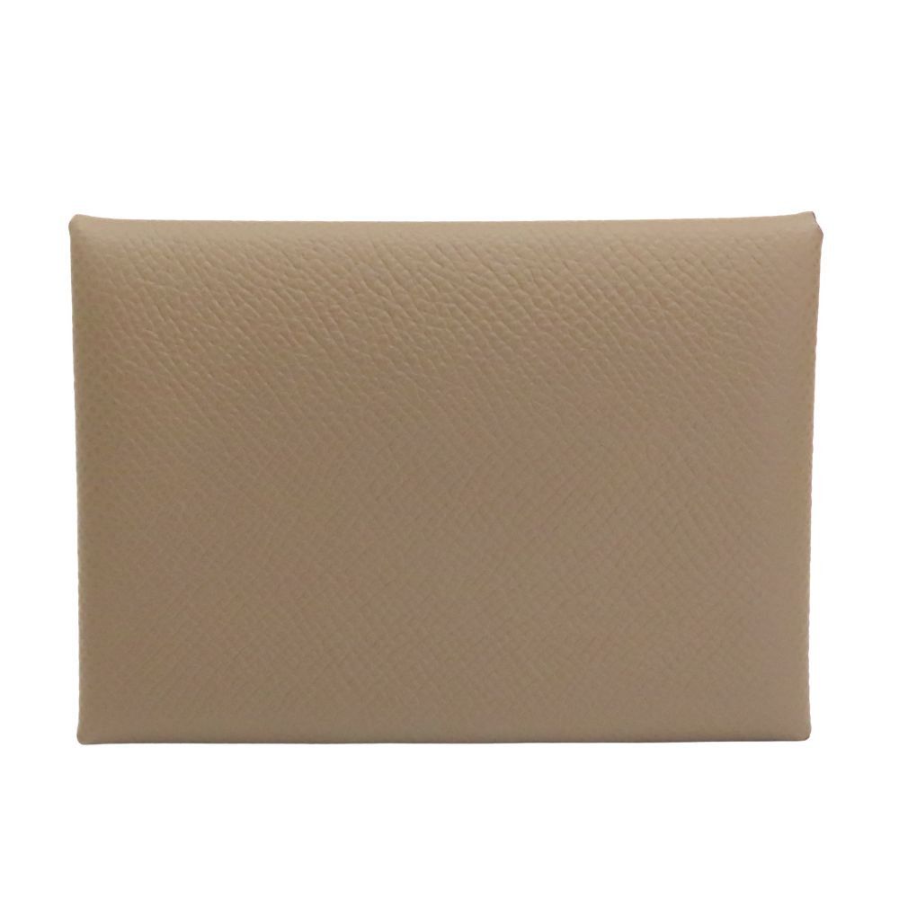 Hermes Hermes Hermes Calvi Duo Epsom Card Case Leather Card Case Stamp B (2023) DUTY FREE for USA Size ONE SIZE - 3 Thumbnail