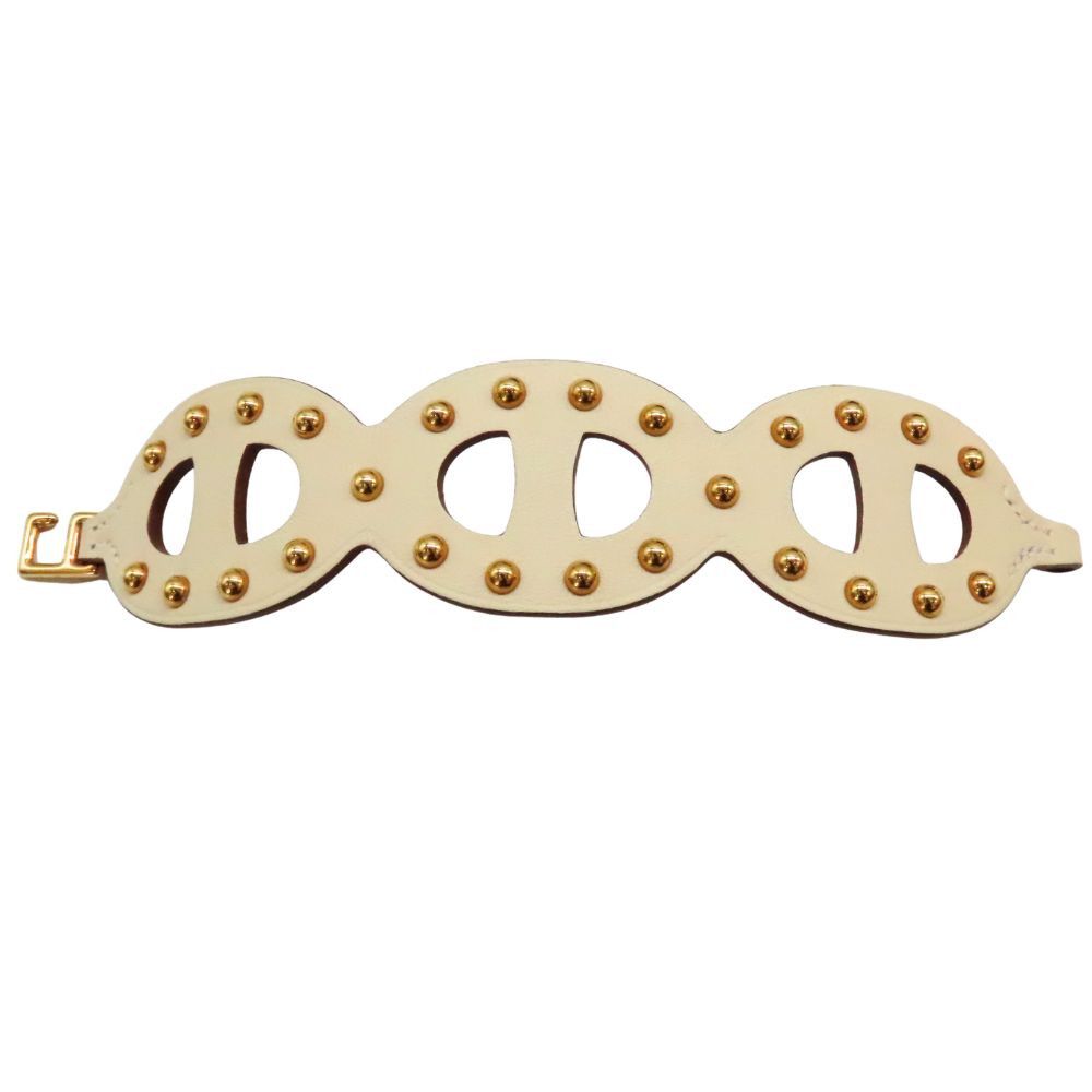 Hermes Hermes Hermes Chaine d'Ancre Swift Leather Bracelet Size 17 Leather Bracelet Stamp Z (2021) DUTY FREE for USA Size ONE SIZE - 4 Thumbnail