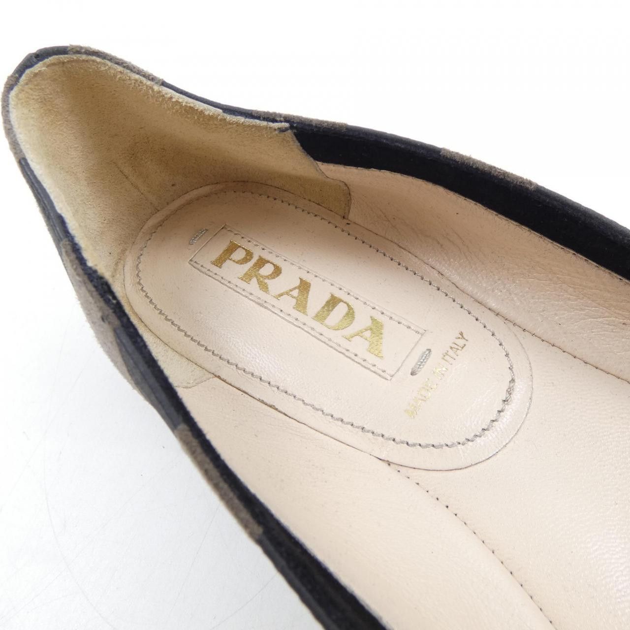 Prada Prada Prada Flat Shoes Leather Shoes DUTY FREE for USA Size ONE SIZE - 6 Thumbnail
