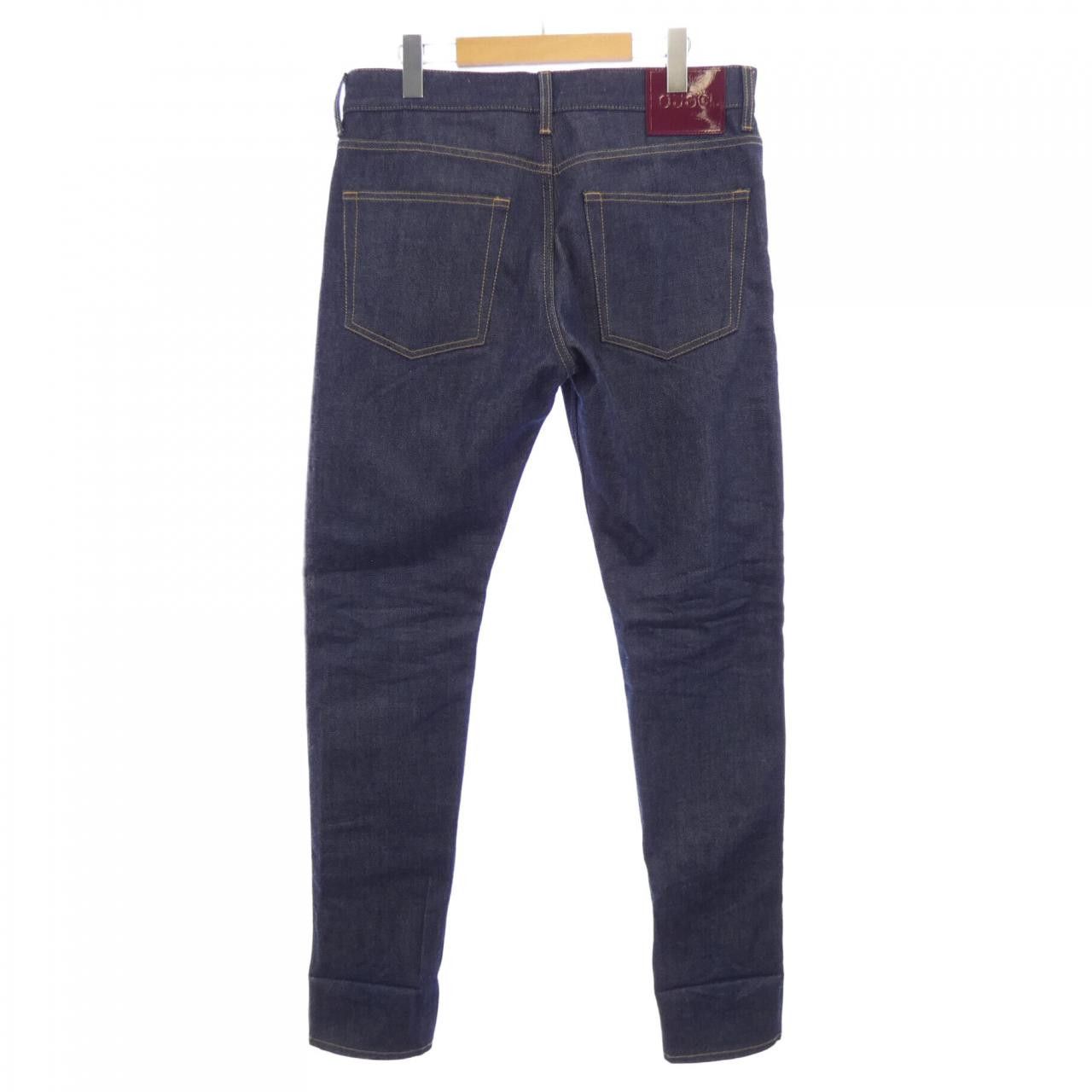 Gucci Gucci Gucci 796360 XDC1X Jeans Denim Jeans 796360XDC1X DUTY FREE for USA Size ONE SIZE - 2 Thumbnail