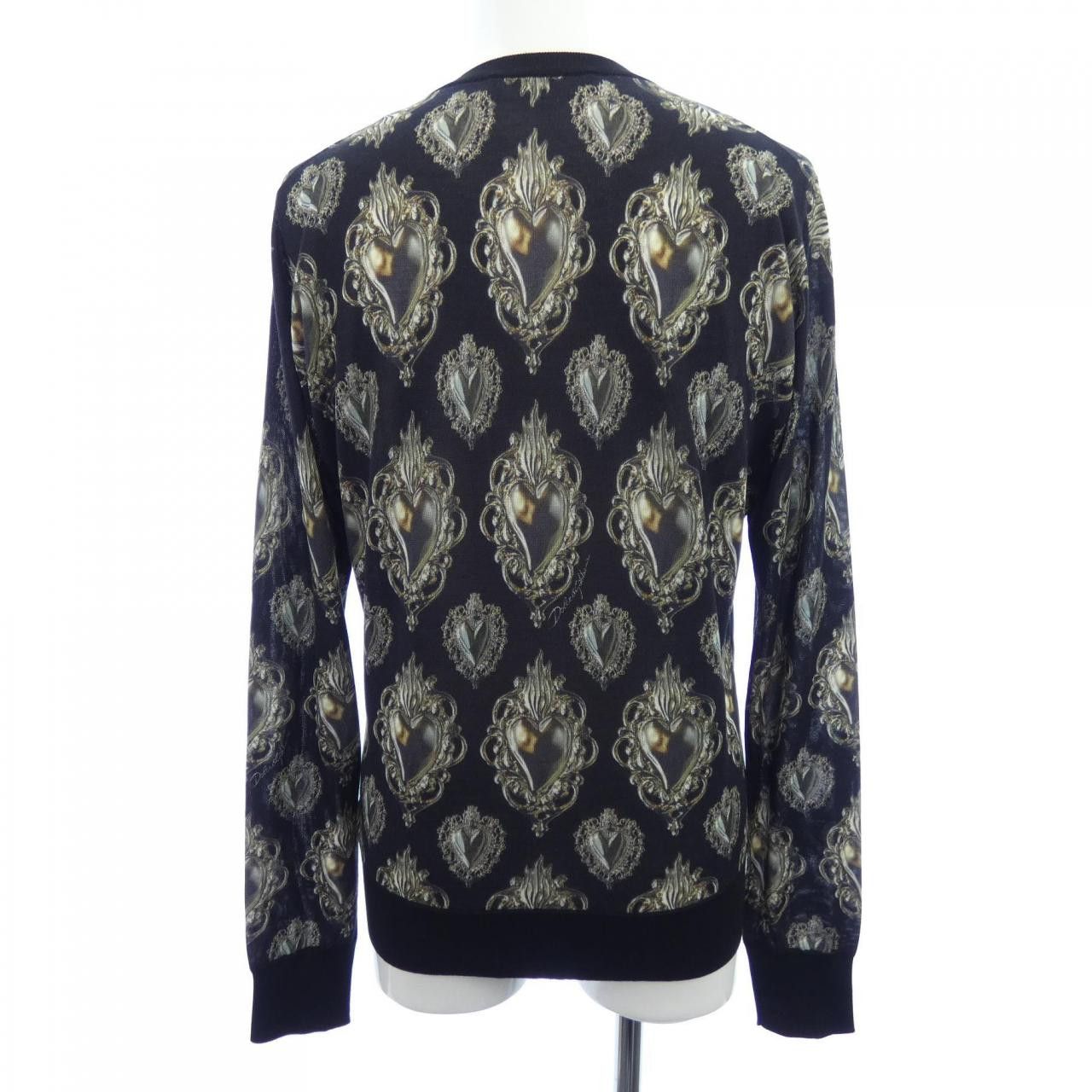 Dolce & Gabbana Dolce & Gabbana Dolce&Gabbana 100% Silk Knit Others Tops GX512T DUTY FREE for USA Size ONE SIZE - 2 Thumbnail