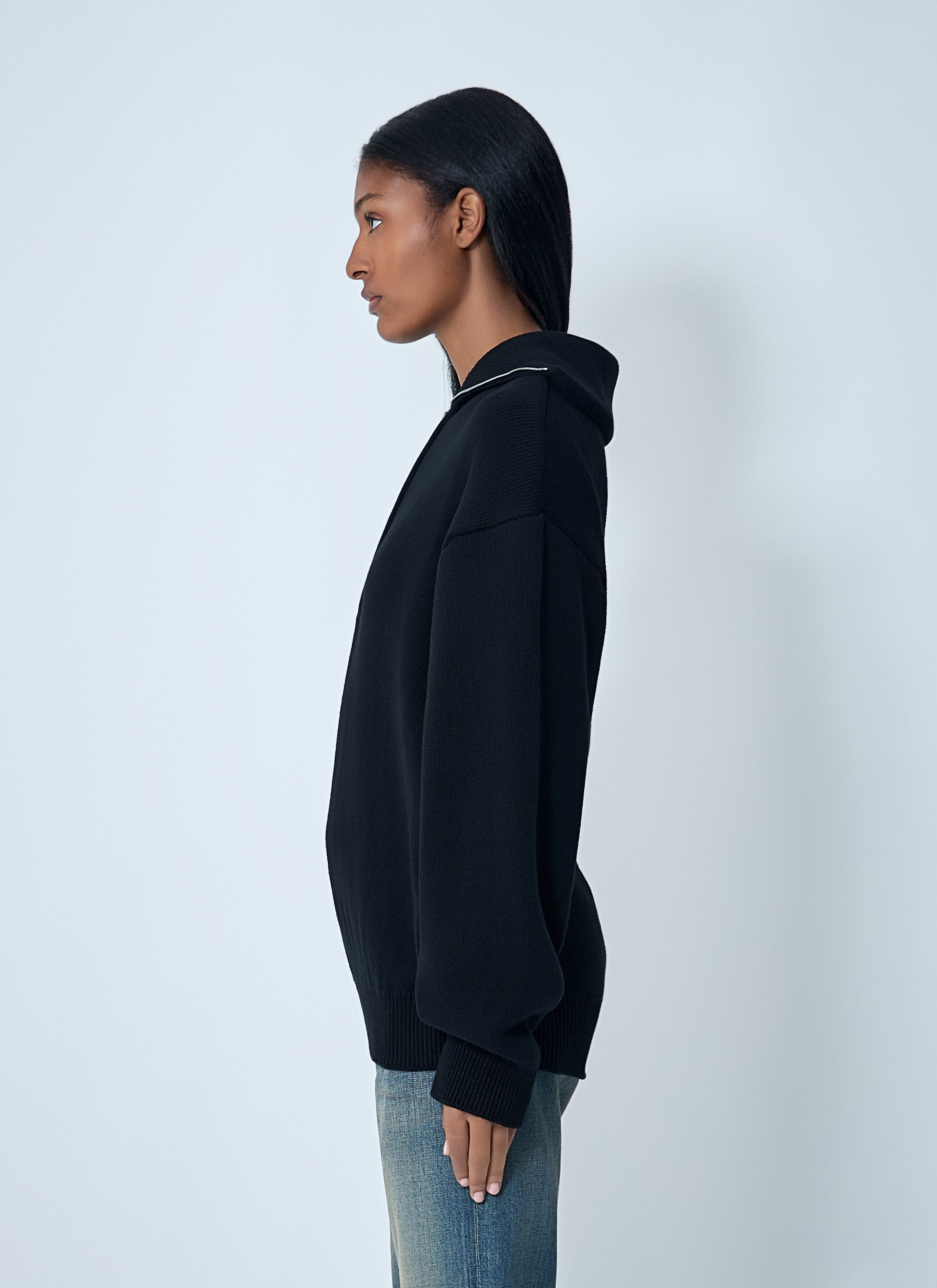 Balenciaga Zip-Up Sweater Size S / US 4 / IT 40 - 3 Thumbnail