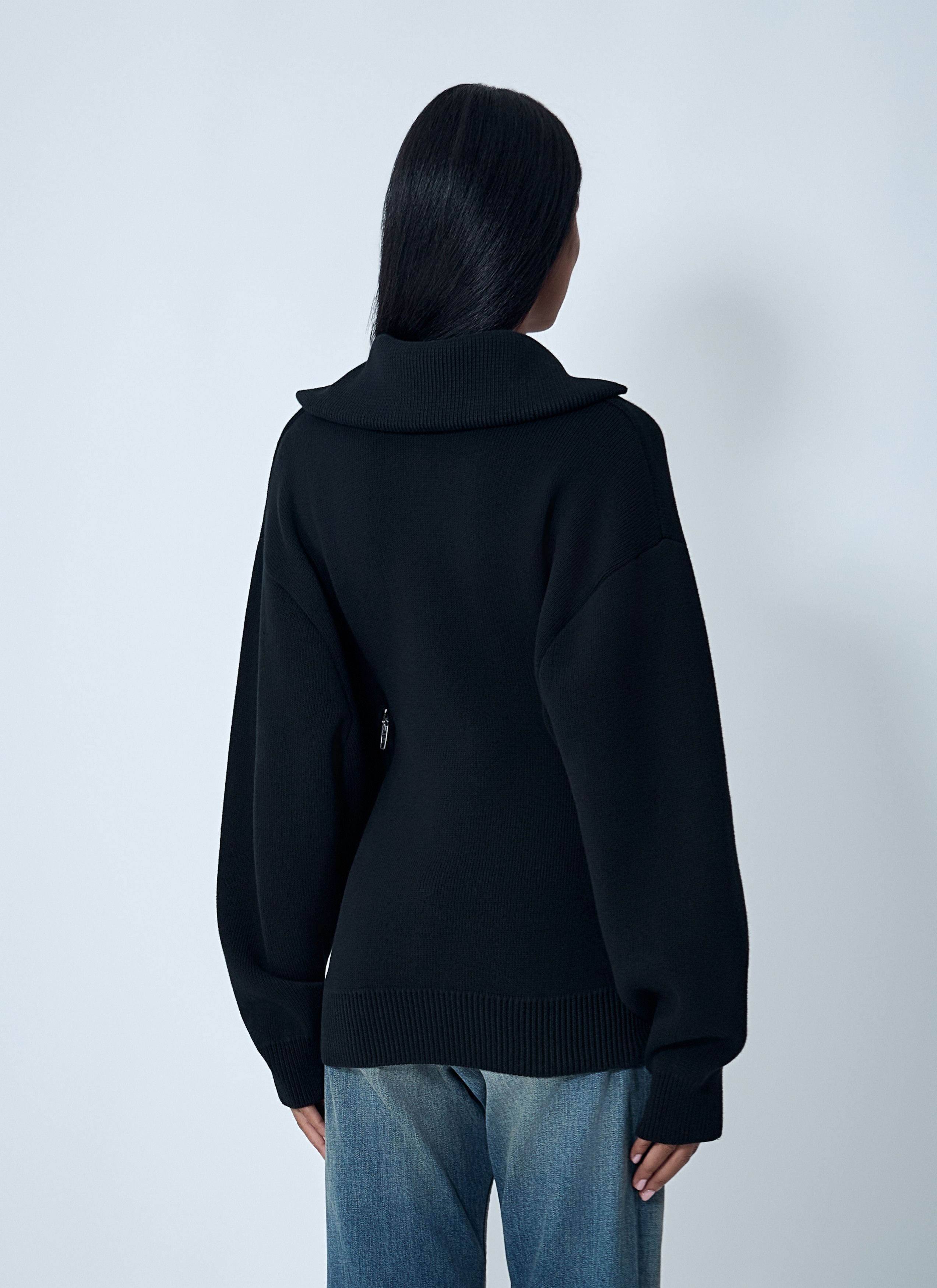 Balenciaga Zip-Up Sweater Size S / US 4 / IT 40 - 4 Thumbnail