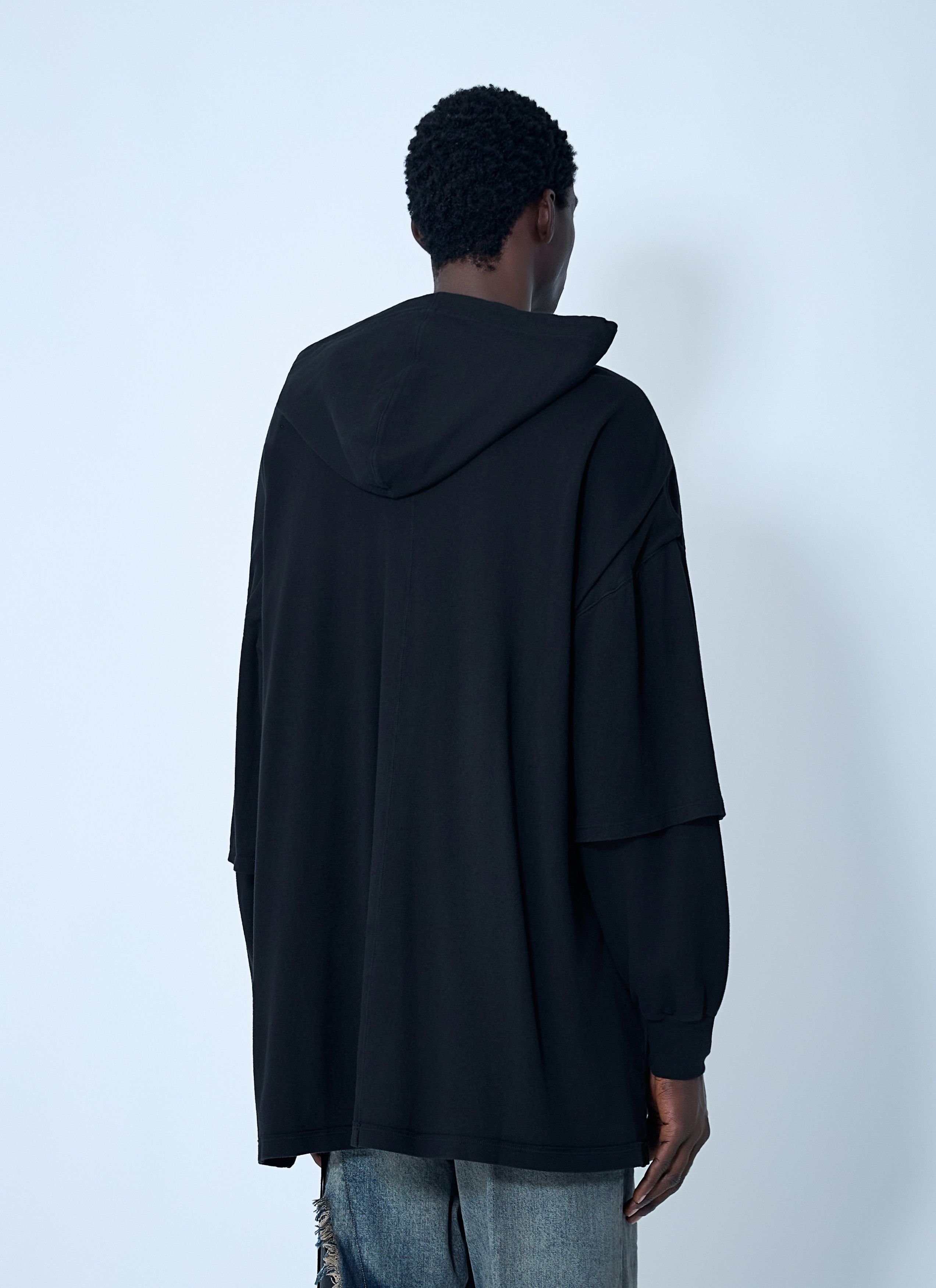 Rick Owens Drkshdw Tommy Hustler Hooded T-Shirt Size US M / EU 48-50 / 2 - 4 Thumbnail