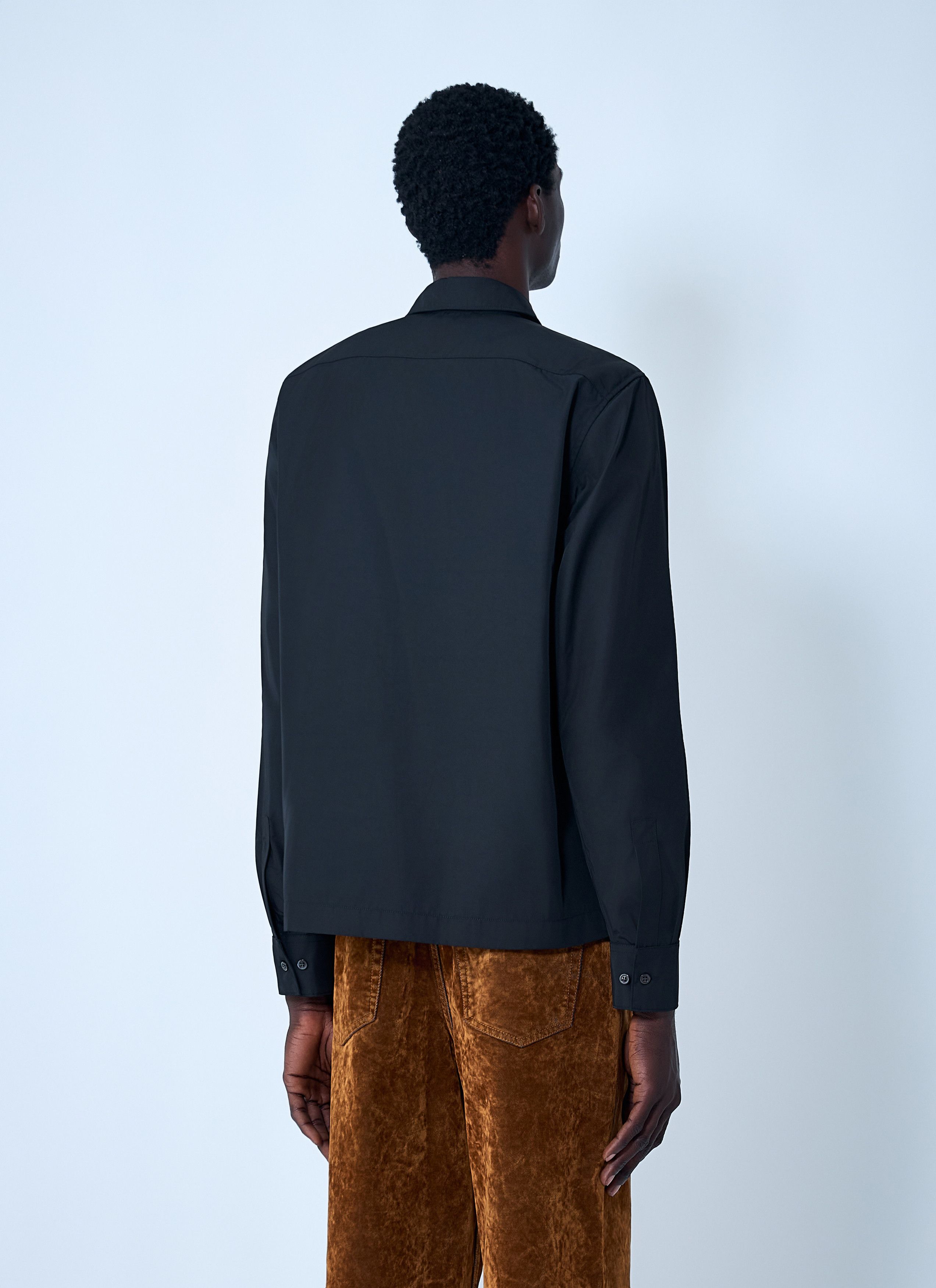 Dries Van Noten Nylon Shirt Size US S / EU 44-46 / 1 - 4 Thumbnail