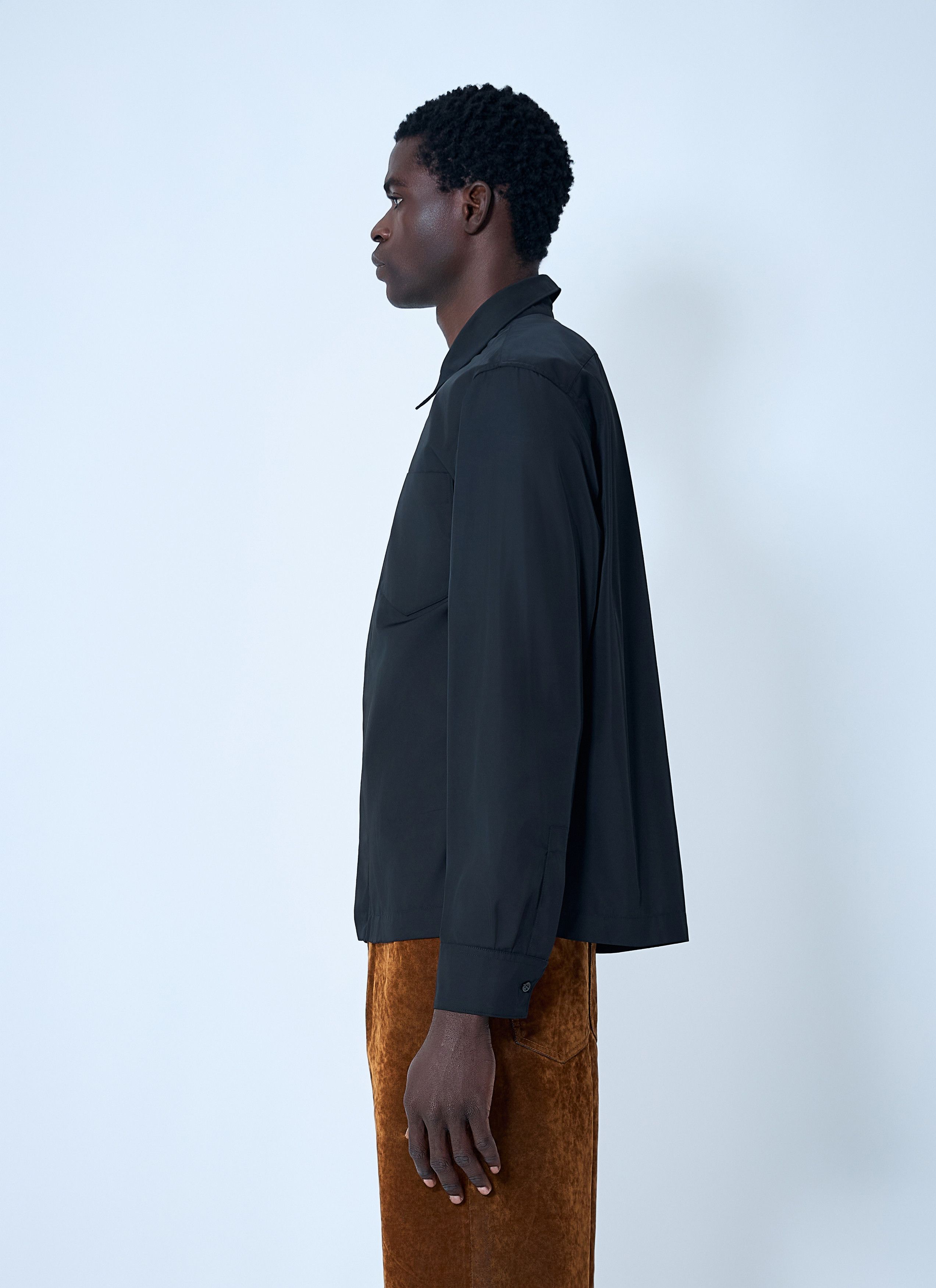 Dries Van Noten Nylon Shirt Size US S / EU 44-46 / 1 - 3 Thumbnail