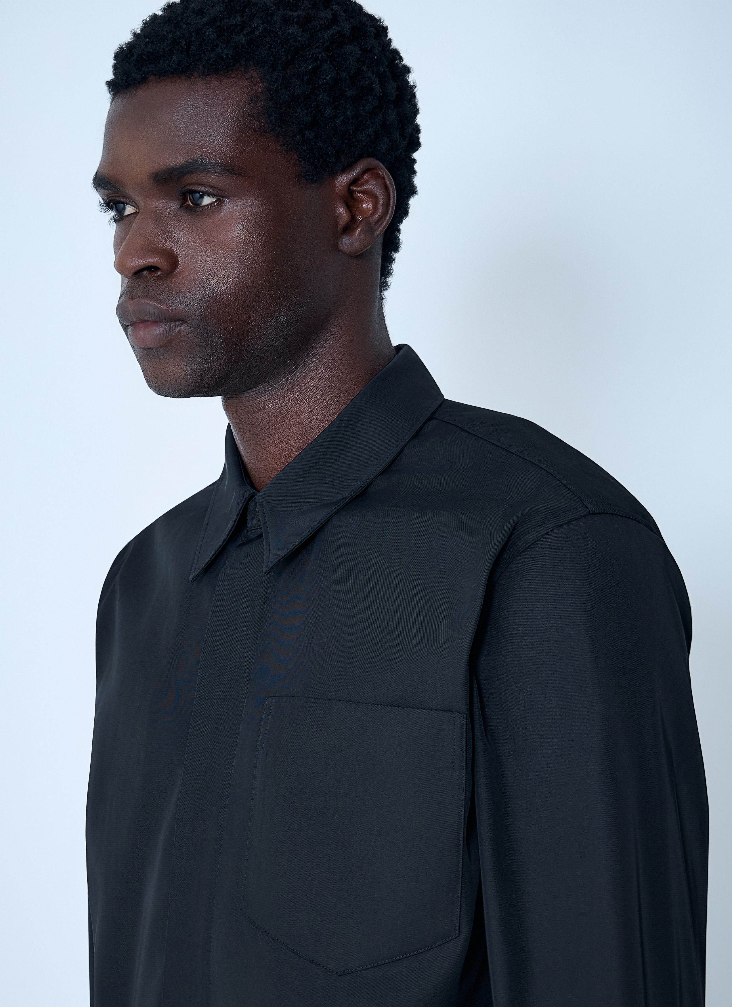 Dries Van Noten Nylon Shirt Size US S / EU 44-46 / 1 - 5 Thumbnail