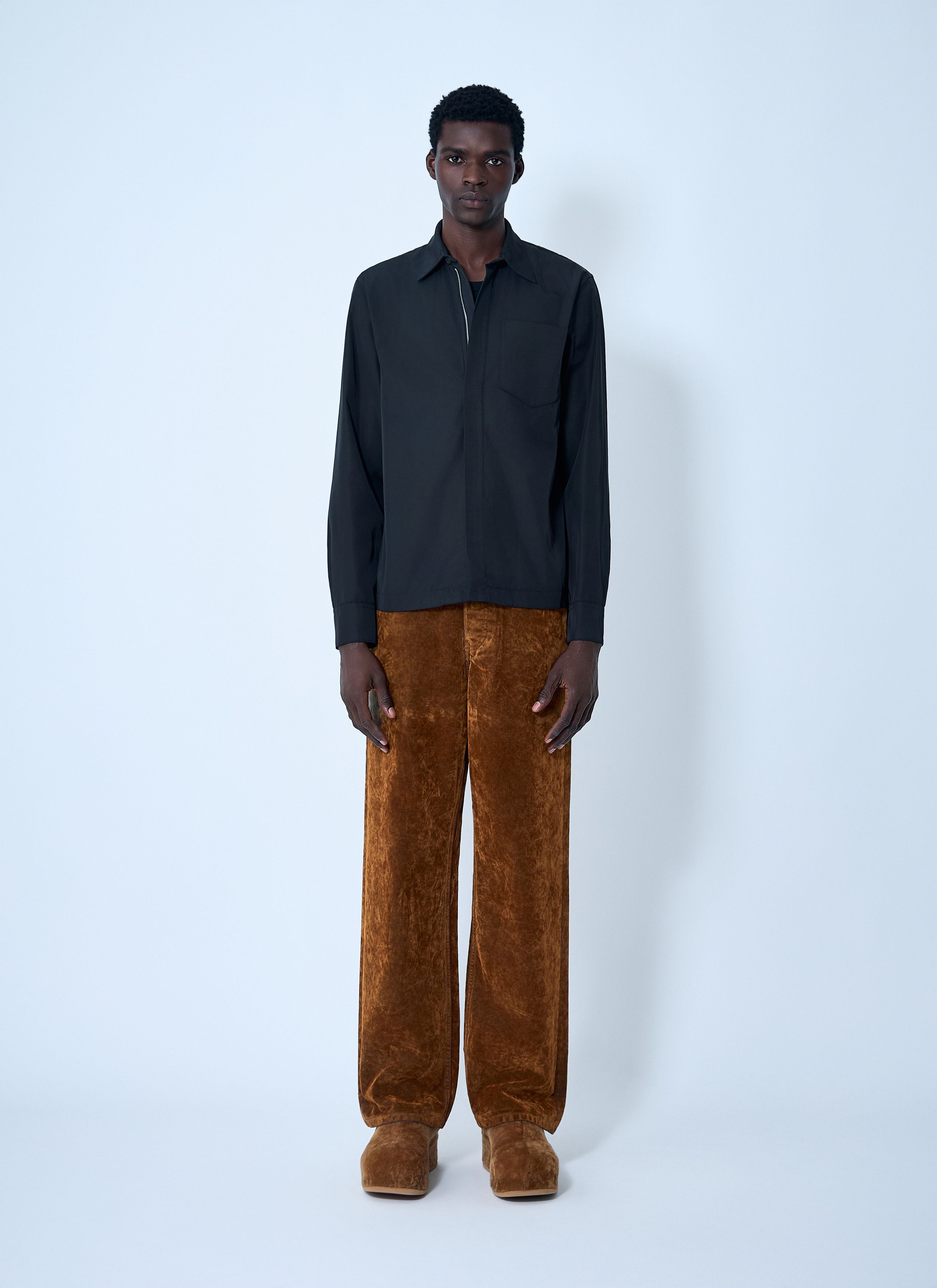 Dries Van Noten Nylon Shirt Size US S / EU 44-46 / 1 - 2 Thumbnail