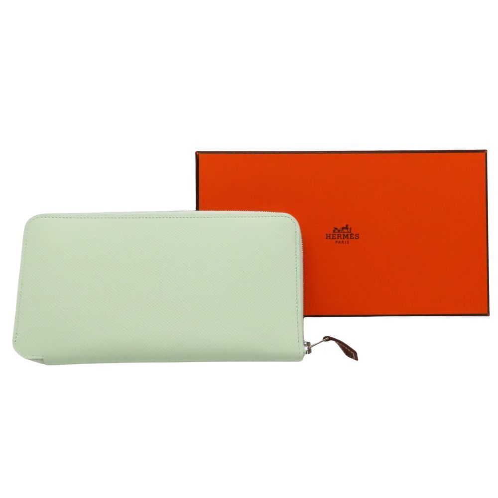 Hermes Hermes Hermes Azap Long Silk'in Epsom Long Wallet Leather Long Wallet Stamp W (2024) DUTY FREE for USA Size ONE SIZE - 17 Thumbnail