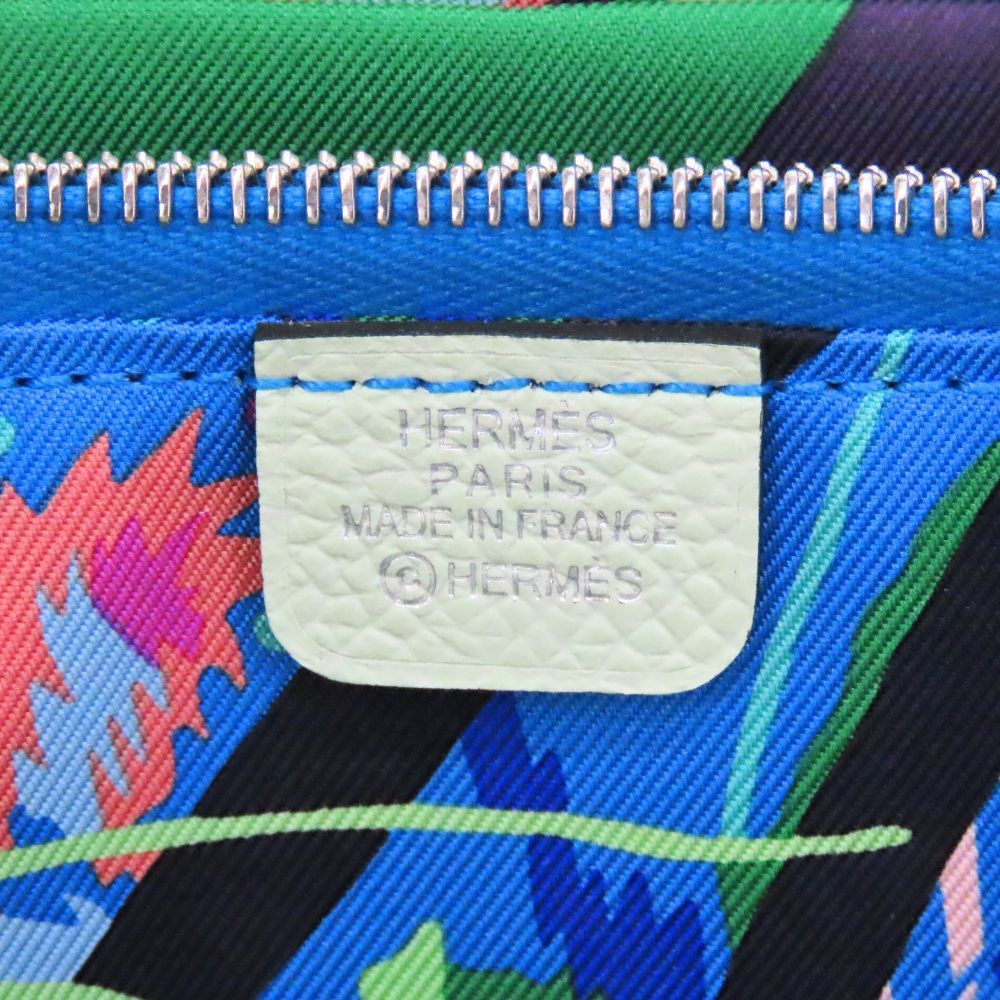 Hermes Hermes Hermes Azap Long Silk'in Epsom Long Wallet Leather Long Wallet Stamp W (2024) DUTY FREE for USA Size ONE SIZE - 14 Thumbnail