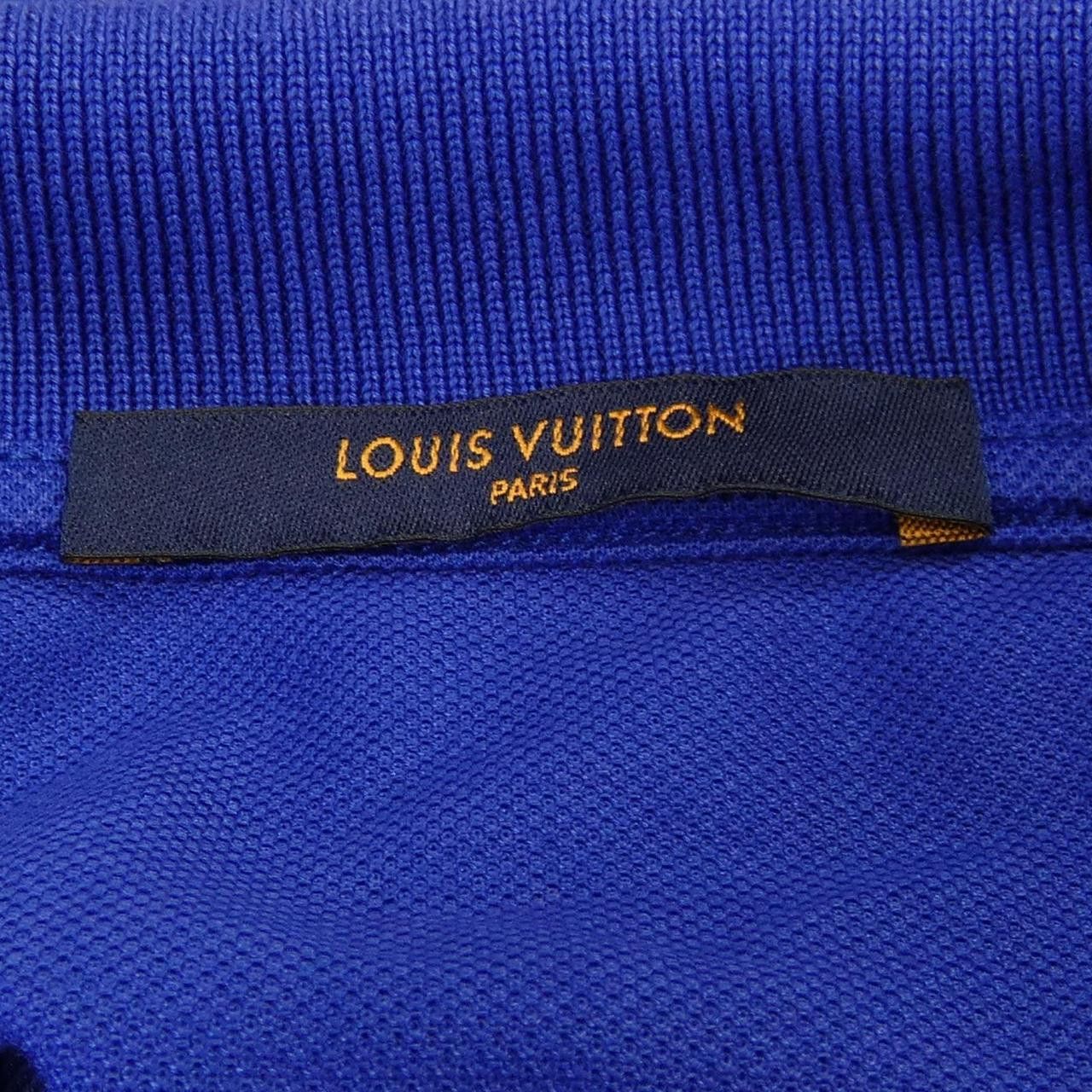 Louis Vuitton Louis Vuitton Louis Vuitton Classic Short Sleeve Pique Polo Polo Shirt Cotton Tops HAJR32JEA DUTY FREE for USA Size ONE SIZE - 4 Thumbnail