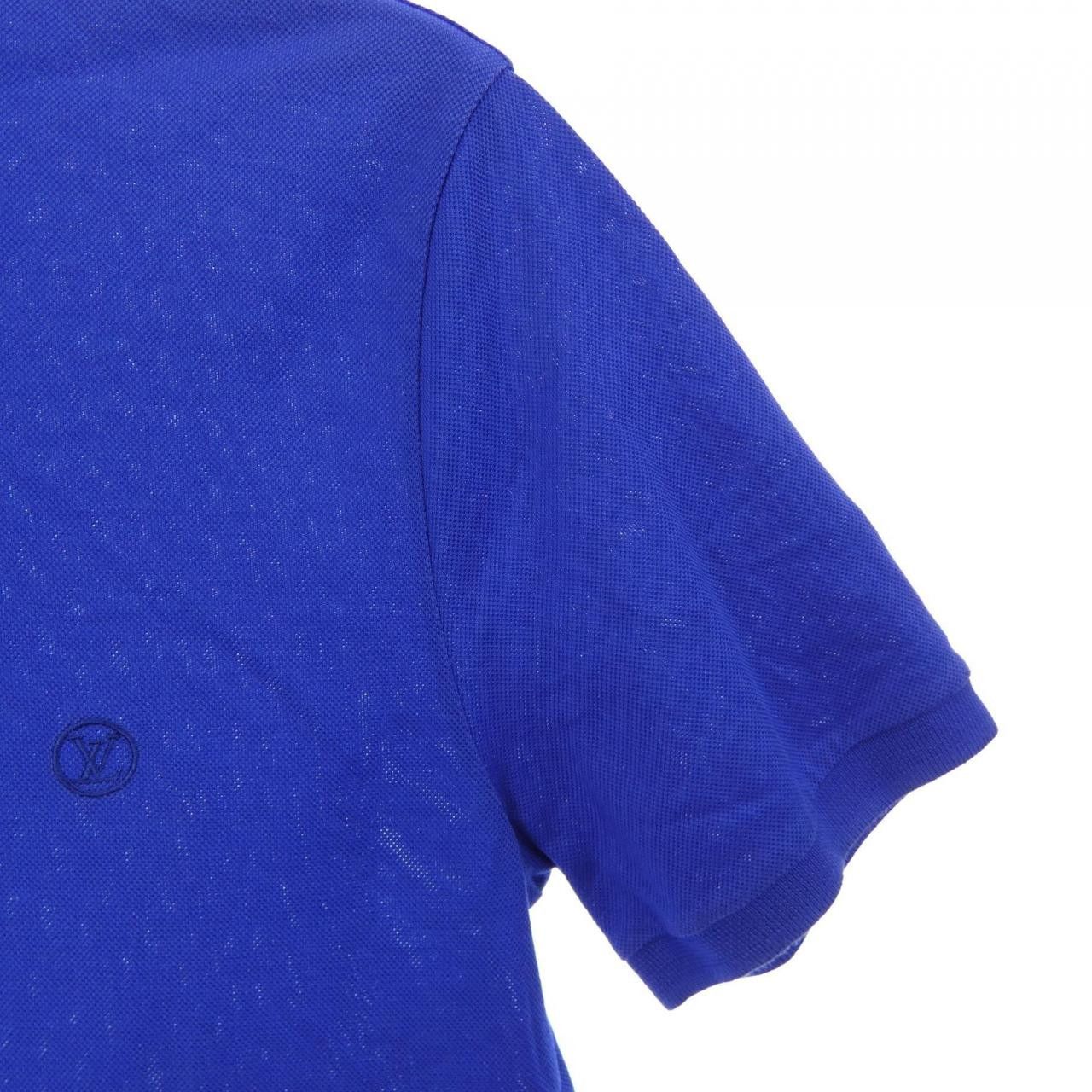 Louis Vuitton Louis Vuitton Louis Vuitton Classic Short Sleeve Pique Polo Polo Shirt Cotton Tops HAJR32JEA DUTY FREE for USA Size ONE SIZE - 6 Thumbnail