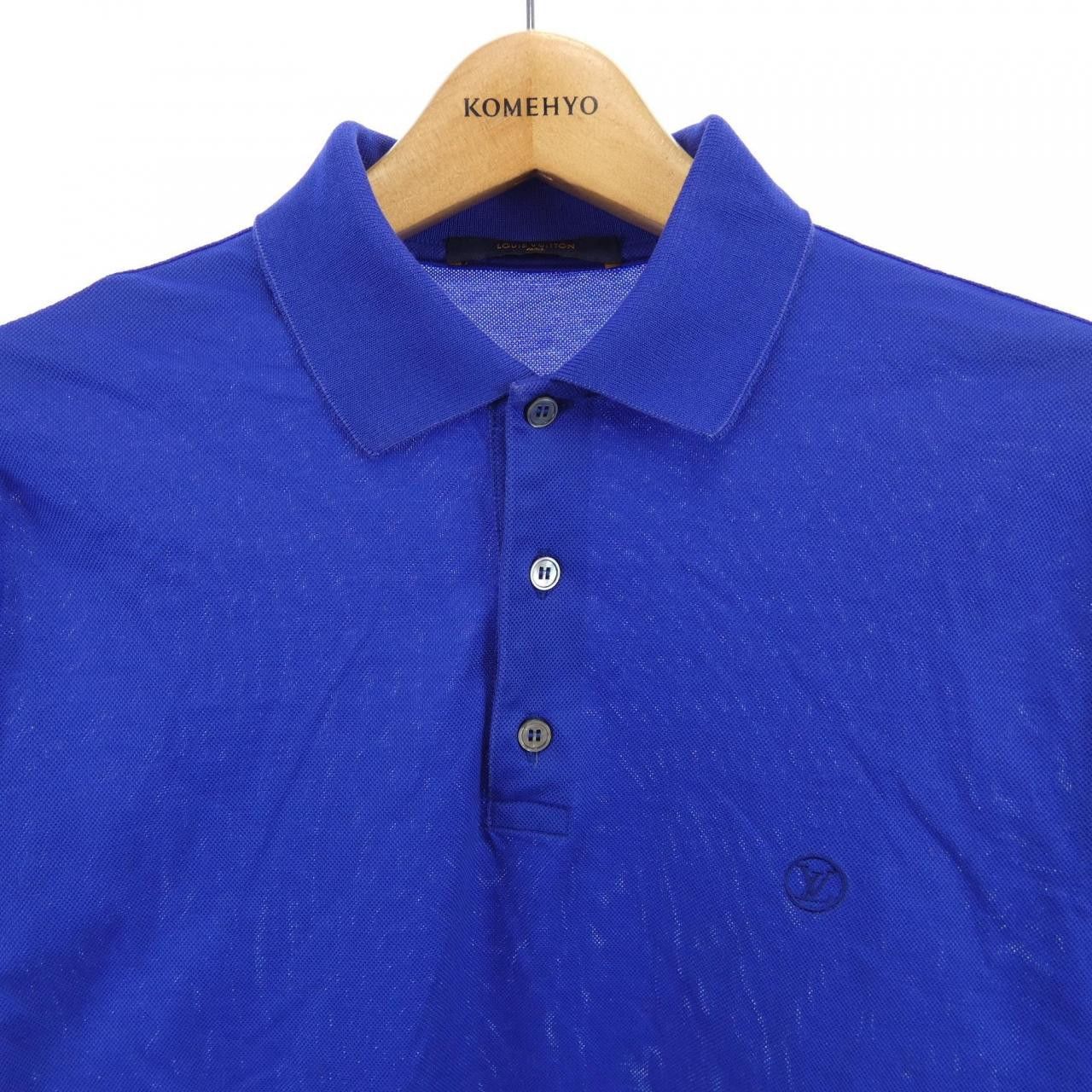 Louis Vuitton Louis Vuitton Louis Vuitton Classic Short Sleeve Pique Polo Polo Shirt Cotton Tops HAJR32JEA DUTY FREE for USA Size ONE SIZE - 5 Thumbnail