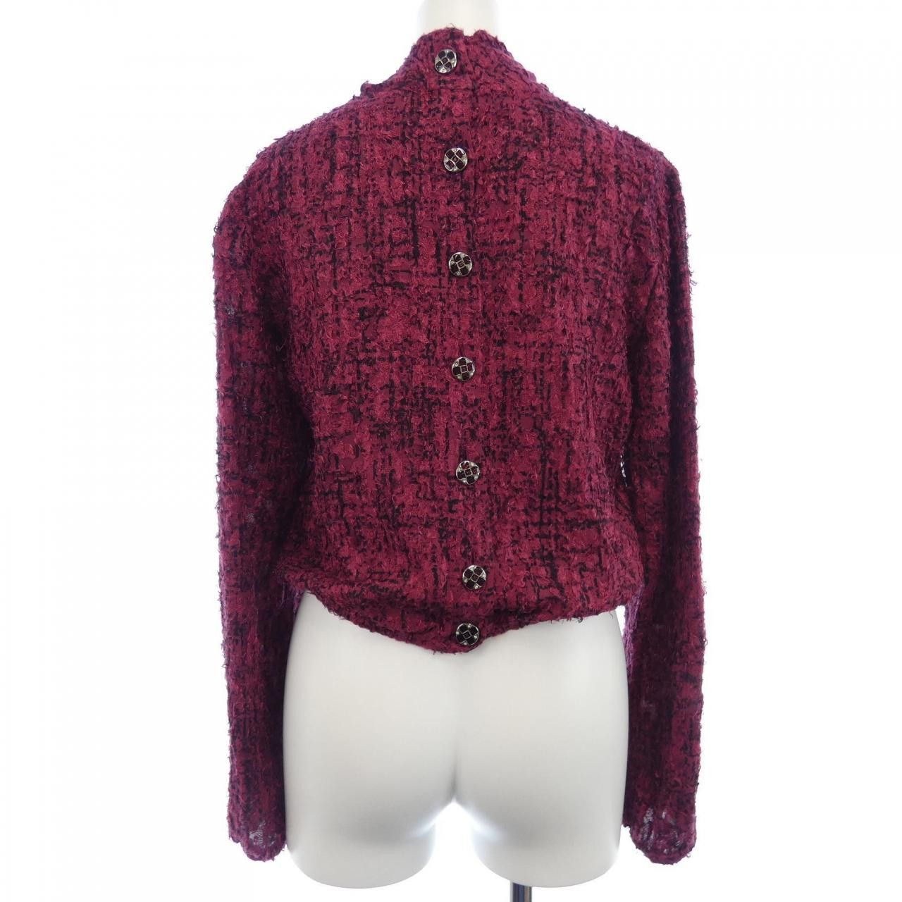 Chanel Chanel Chanel P73159V64621 22A Silk Top Others Tops P73159V64621 22A DUTY FREE for USA Size ONE SIZE - 2 Thumbnail