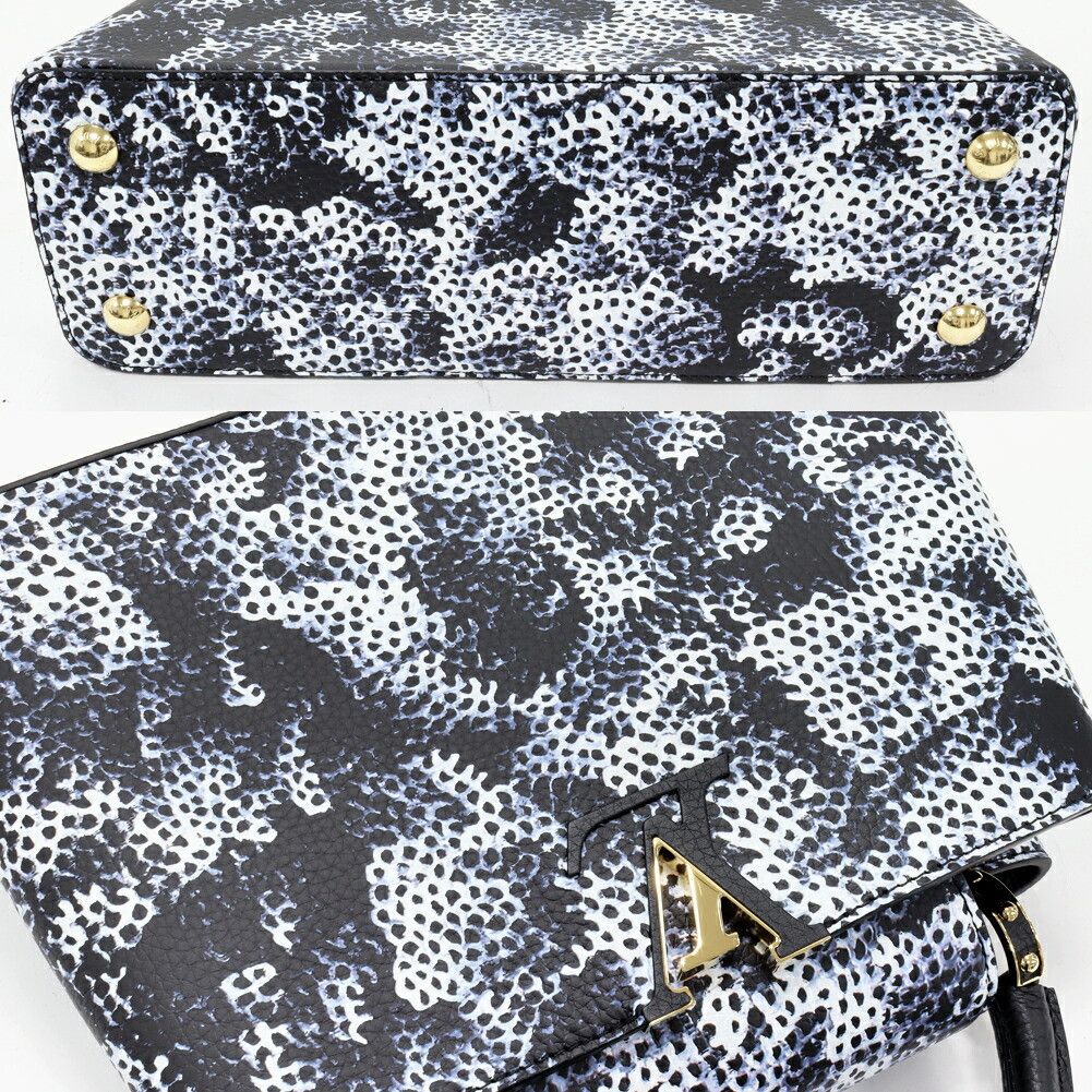 Louis Vuitton Louis Vuitton Louis Vuitton Capucines MM Taurillon 2way Limited Leather Handbag M21728 DUTY FREE for USA Size ONE SIZE - 6 Thumbnail