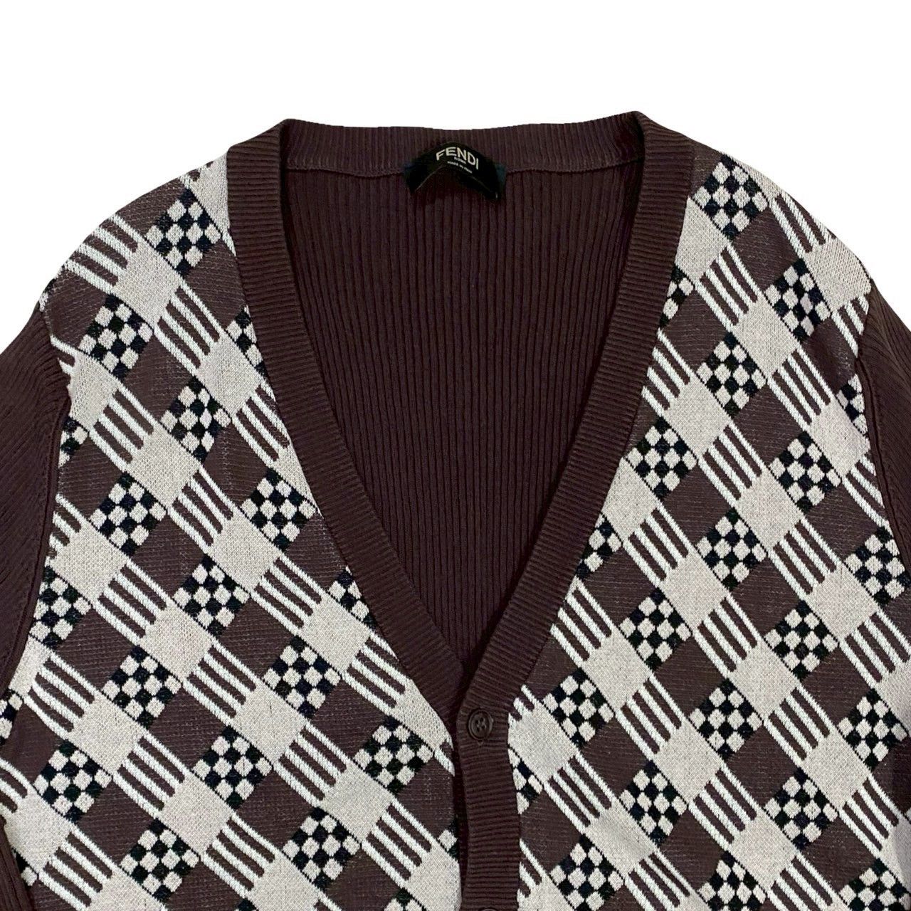 Fendi Fendi Fendi Cotton Cardigan Cotton Tops DUTY FREE for USA Size ONE SIZE - 8 Thumbnail