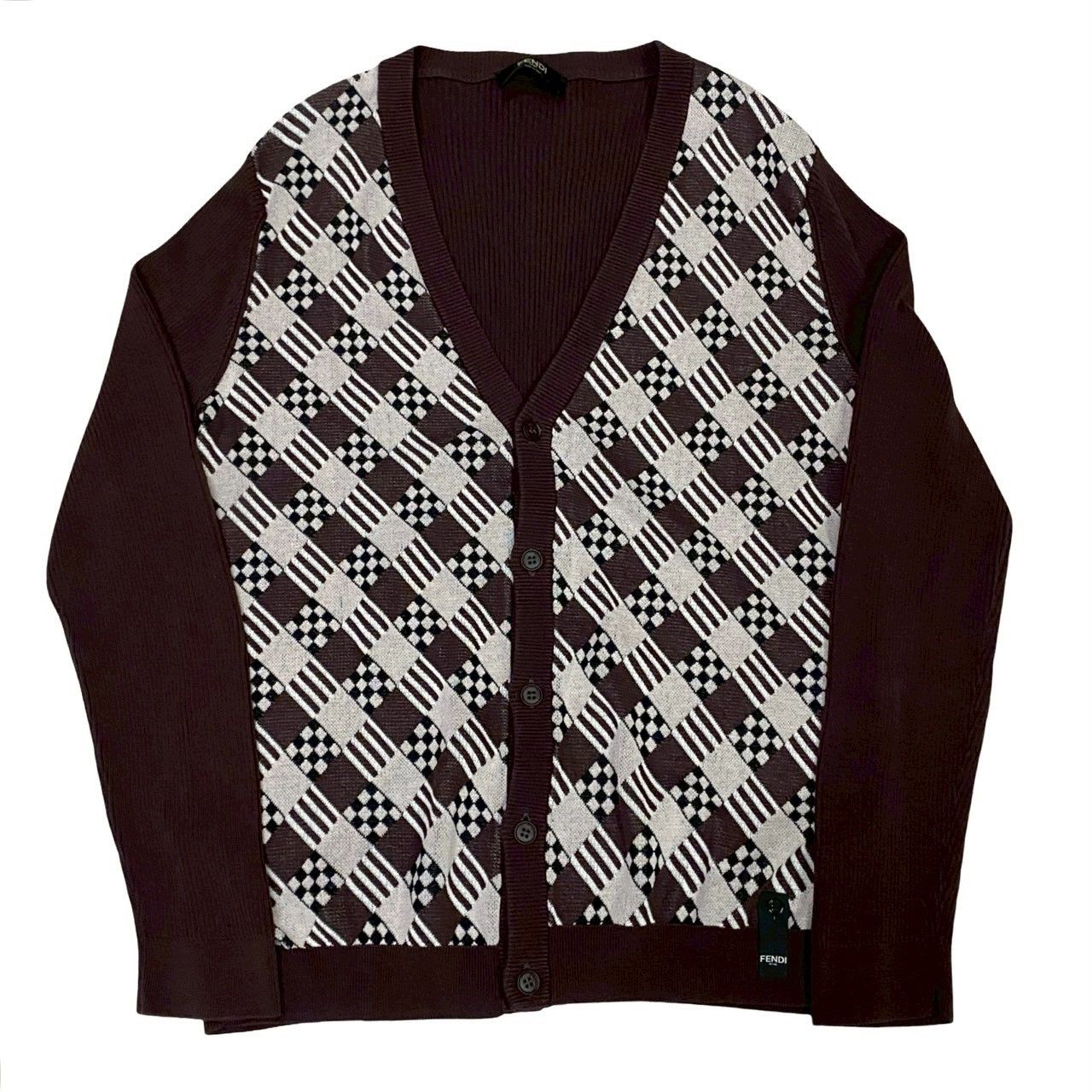 Fendi Fendi Fendi Cotton Cardigan Cotton Tops DUTY FREE for USA Size ONE SIZE - 4 Thumbnail