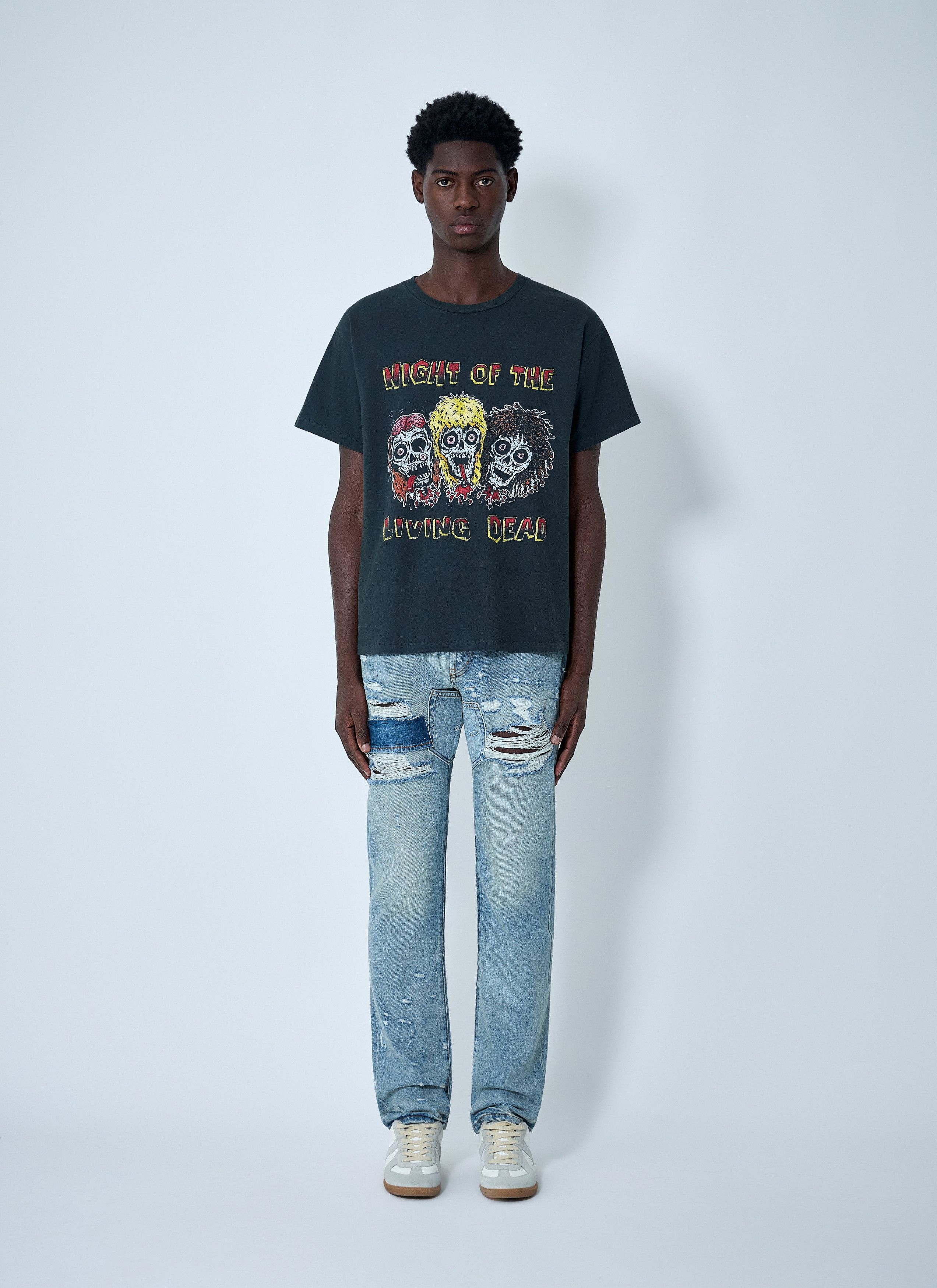 Gallery Dept. Distressed Bowery 5001 Jeans Size US 32 / EU 48 - 2 Thumbnail