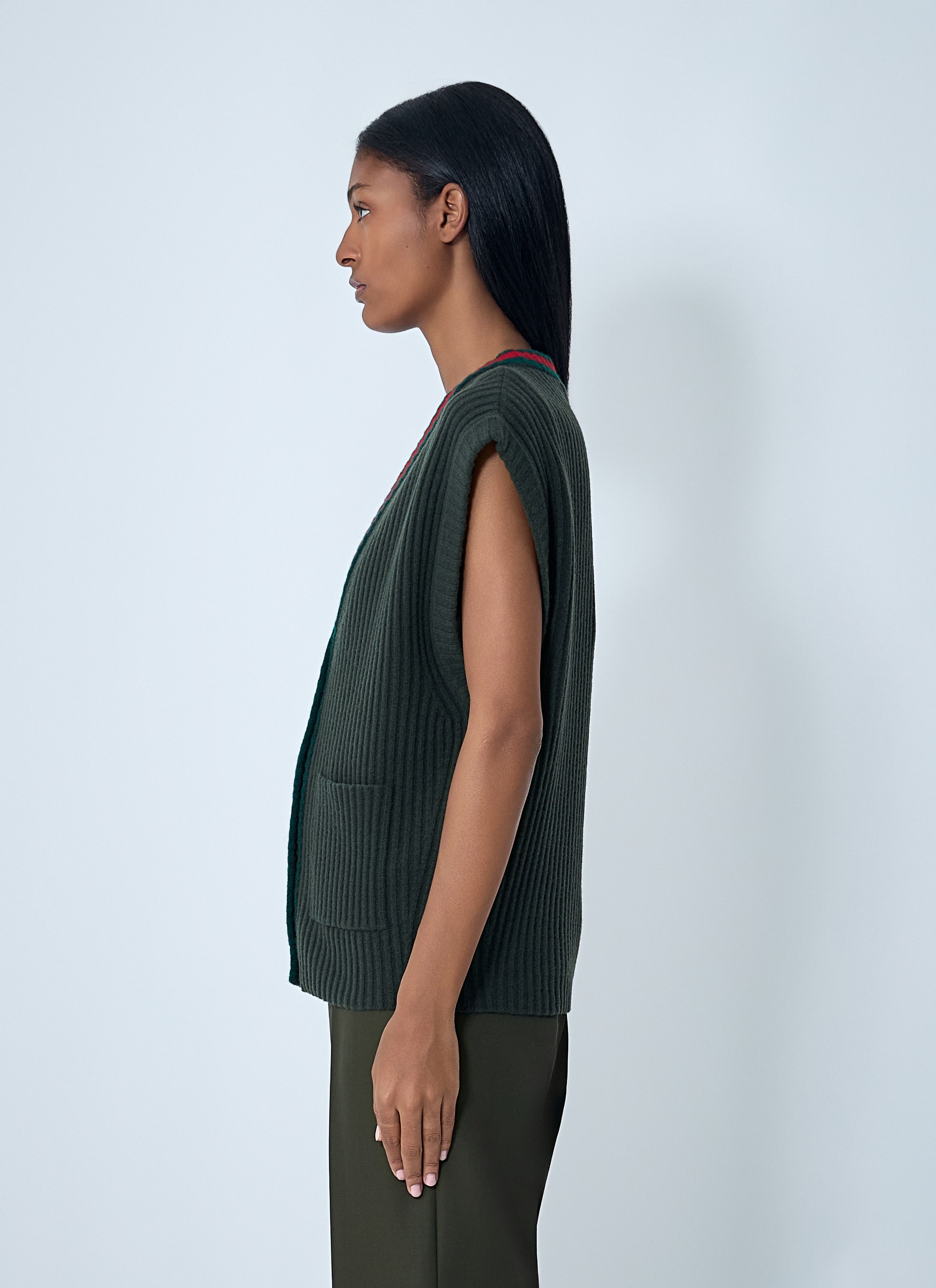 Gucci Wool Vest Size S / US 4 / IT 40 - 3 Thumbnail