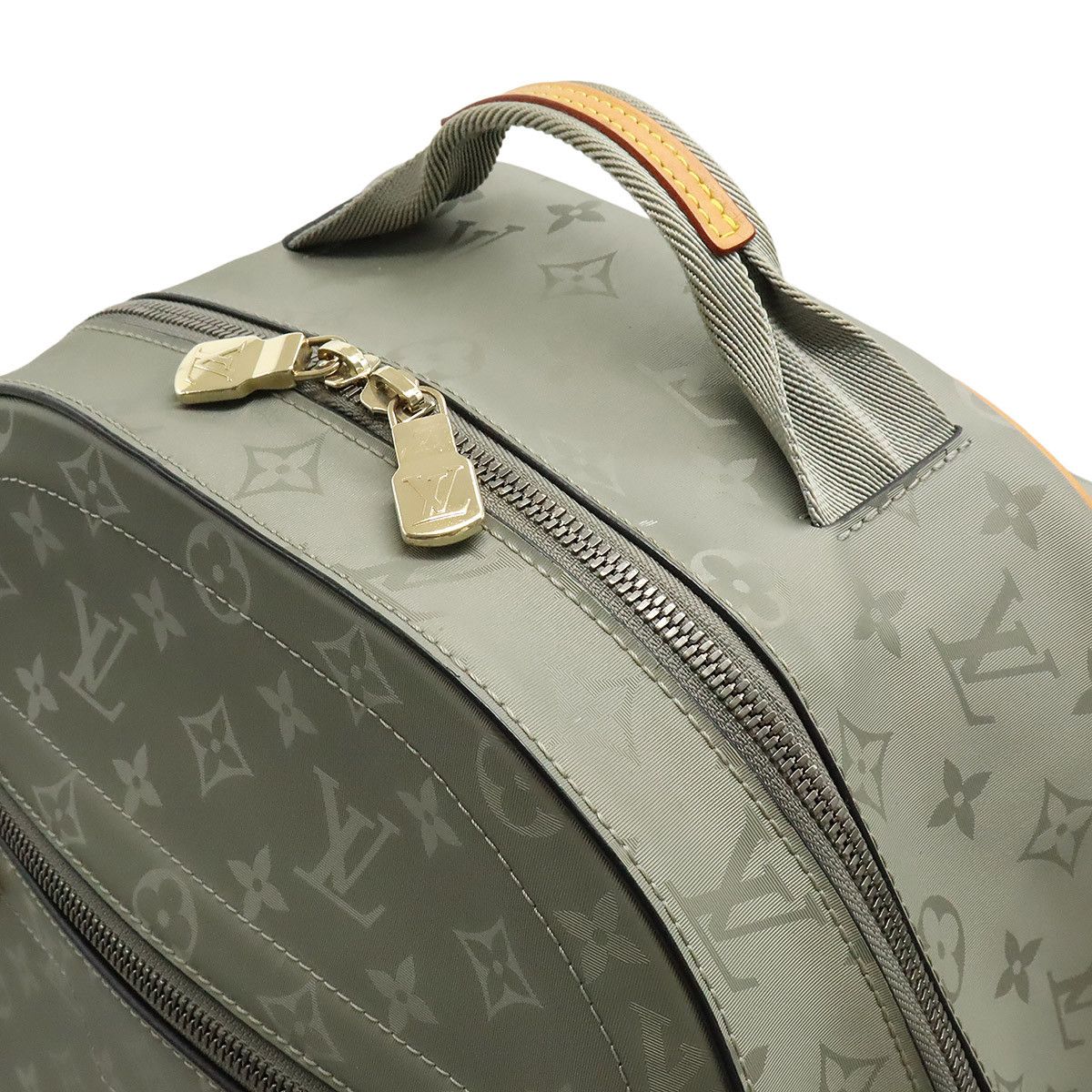 Louis Vuitton Louis Vuitton Louis Vuitton Monogram Titanium Backpack Canvas Backpack M43881 DUTY FREE for USA Size ONE SIZE - 6 Thumbnail