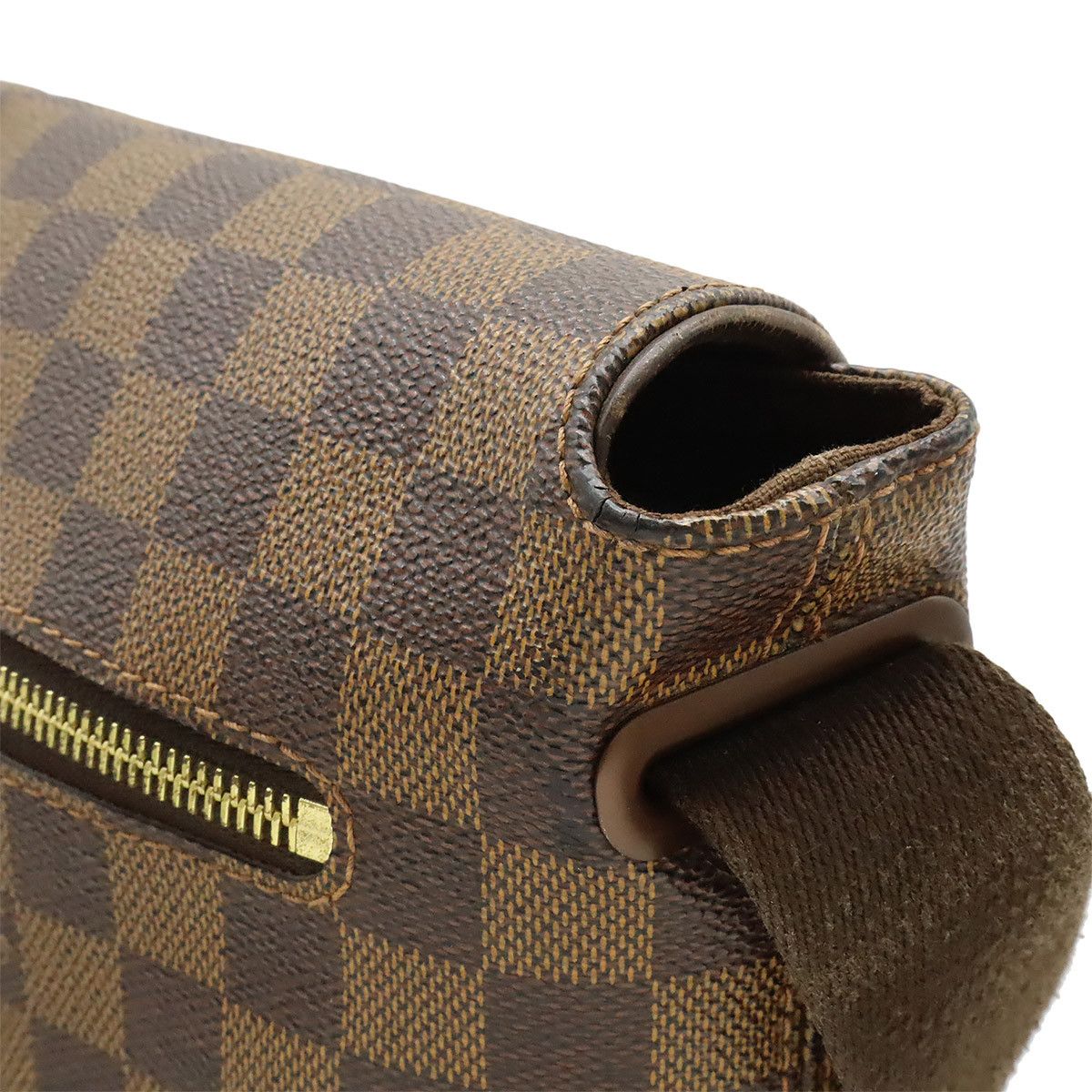 Louis Vuitton Louis Vuitton Louis Vuitton Brooklyn MM Damier Shoulder Bag Canvas Crossbody Bag N51211 DUTY FREE for USA Size ONE SIZE - 8 Thumbnail