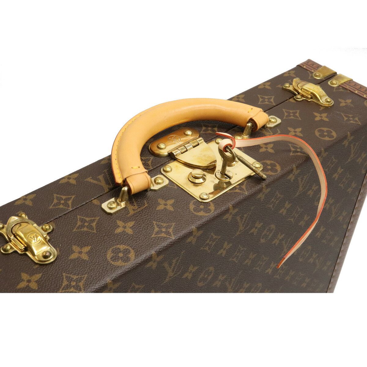 Louis Vuitton Louis Vuitton Louis Vuitton President Monogram Business Bag Suitcase Canvas Travel Bag M53012 DUTY FREE for USA Size ONE SIZE - 7 Thumbnail