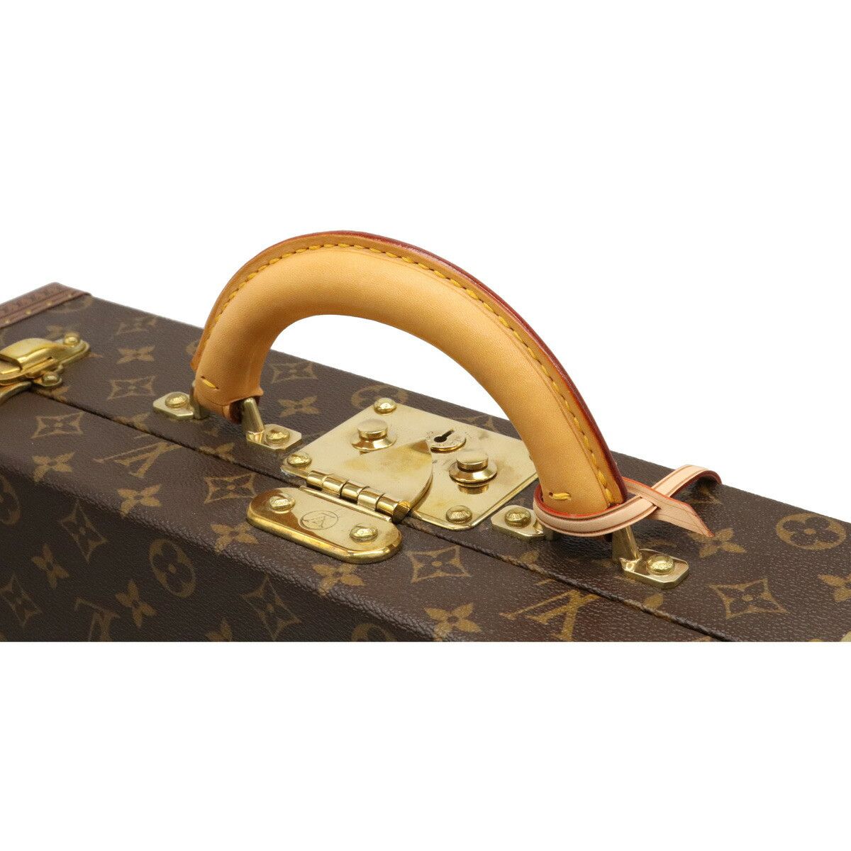 Louis Vuitton Louis Vuitton Louis Vuitton President Monogram Business Bag Suitcase Canvas Travel Bag M53012 DUTY FREE for USA Size ONE SIZE - 4 Thumbnail