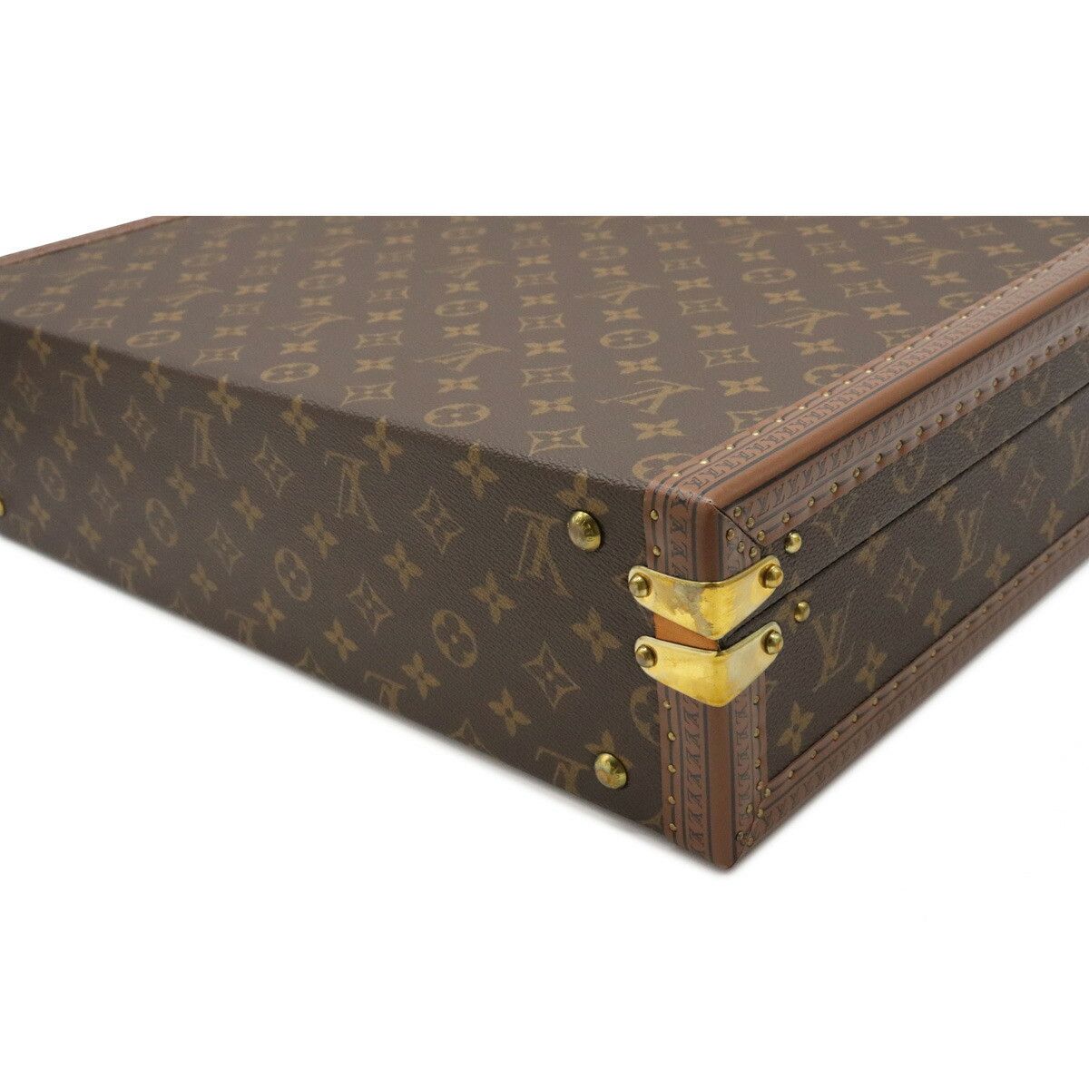 Louis Vuitton Louis Vuitton Louis Vuitton President Monogram Business Bag Suitcase Canvas Travel Bag M53012 DUTY FREE for USA Size ONE SIZE - 3 Thumbnail