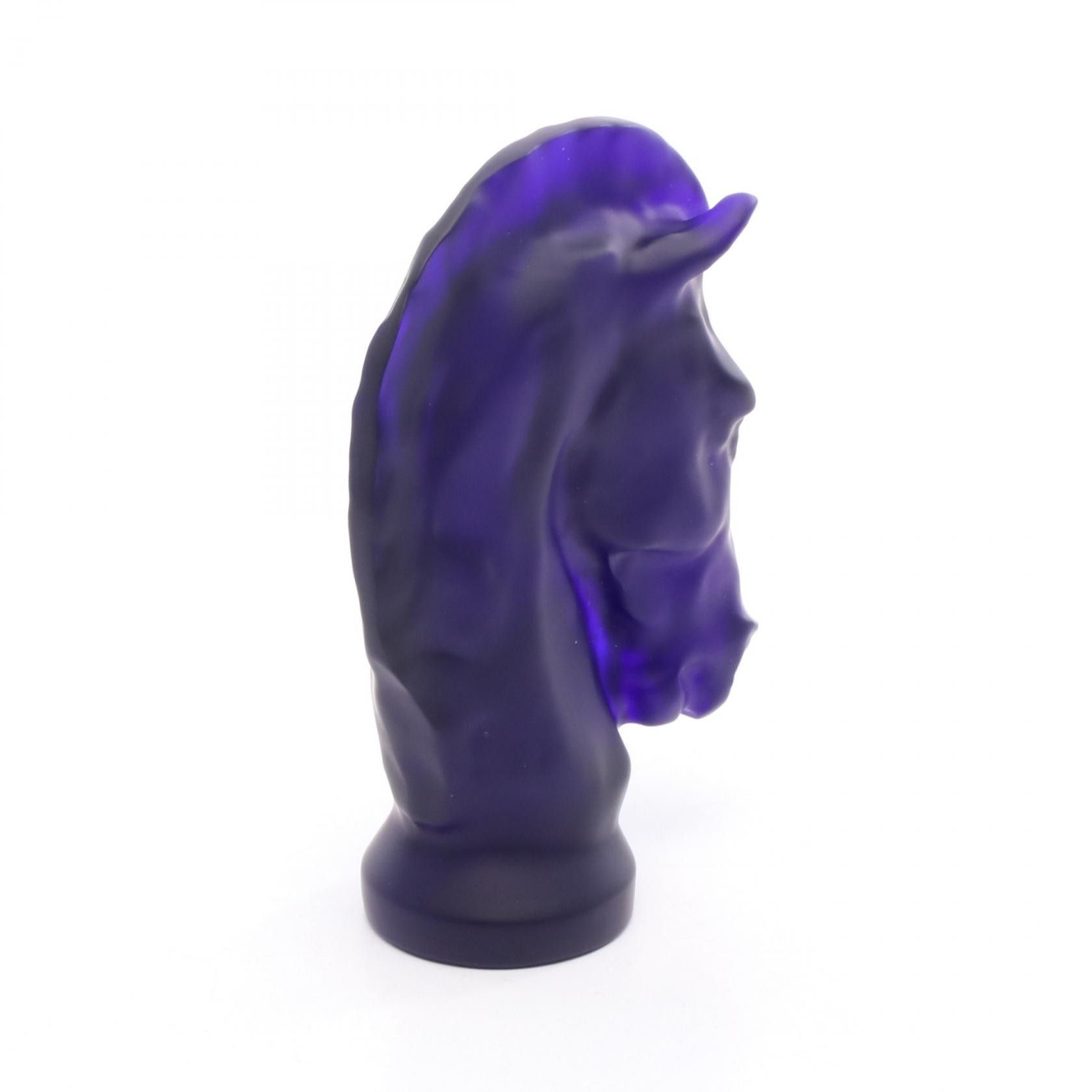 Other Other Saint Louis JEU SATIN-FINISHED DARK BLUE KNIGHT Glass Accessory Glass Other DUTY FREE for USA Size ONE SIZE - 3 Thumbnail