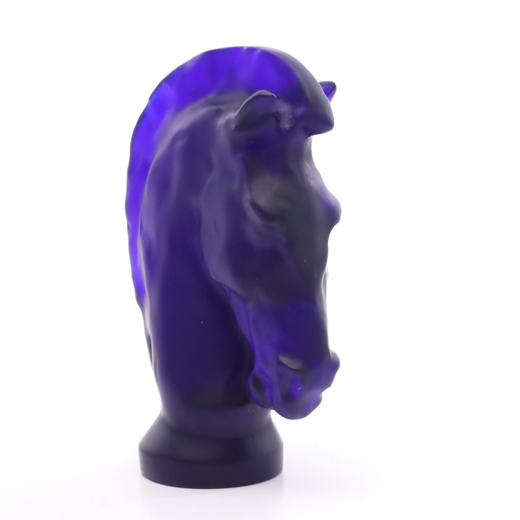 Other Other Saint Louis JEU SATIN-FINISHED DARK BLUE KNIGHT Glass Accessory Glass Other DUTY FREE for USA Size ONE SIZE - 5 Thumbnail