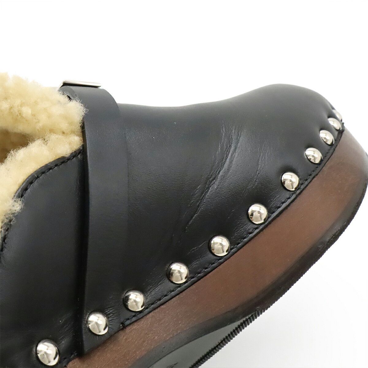 Hermes Hermes Hermes Carlotta Kelly Belt Leather Mule Leather Shoes DUTY FREE for USA Size ONE SIZE - 8 Thumbnail