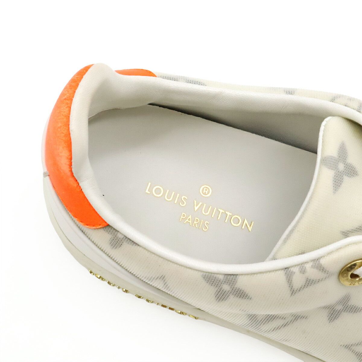 Louis Vuitton Louis Vuitton Louis Vuitton Frontrow Monogram Fabric Sneakers Canvas Shoes DUTY FREE for USA Size ONE SIZE - 7 Thumbnail