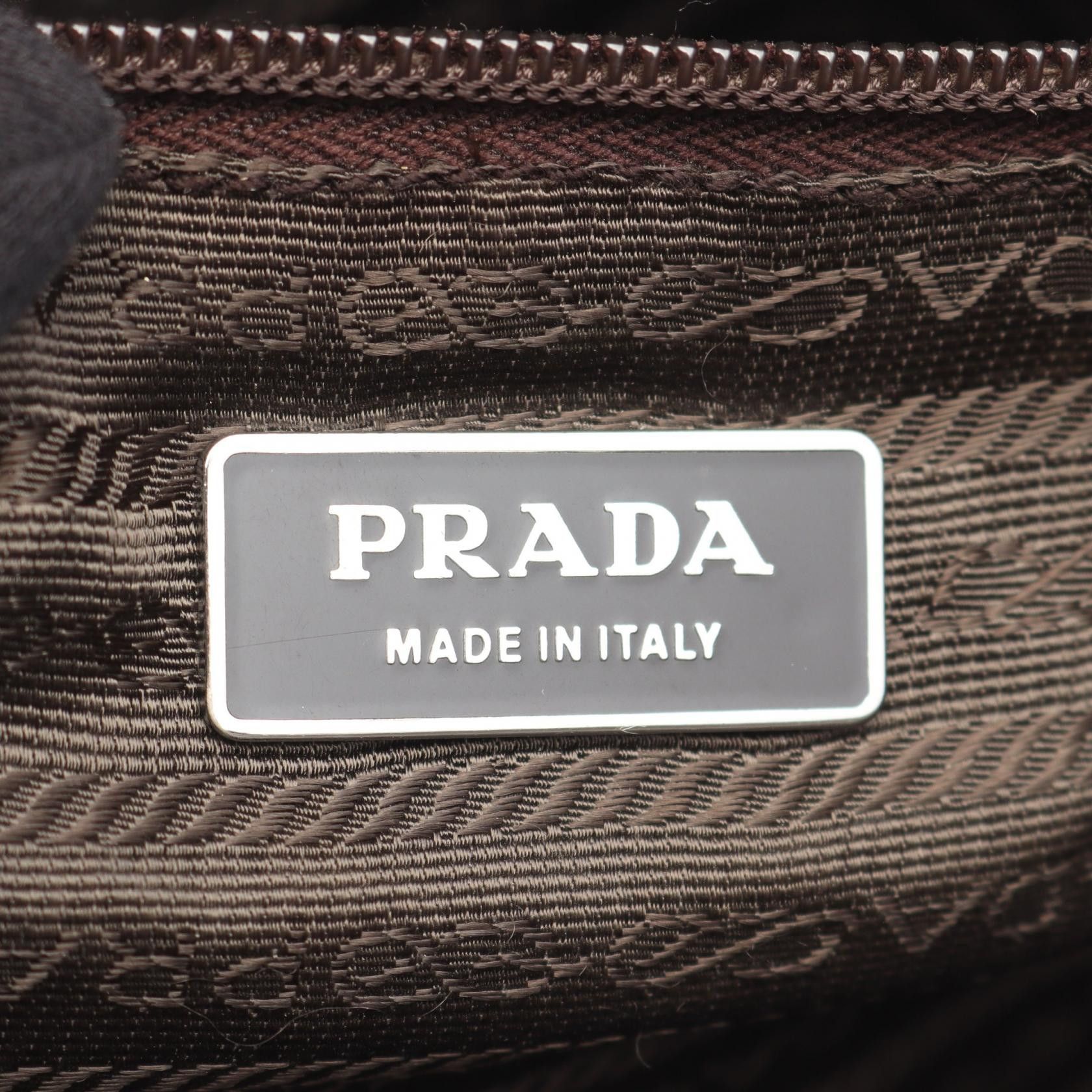 Prada Prada Prada TESSUTO + VERNI Shoulder Bag Leather Shoulder Bag BR0755 DUTY FREE for USA Size ONE SIZE - 4 Thumbnail