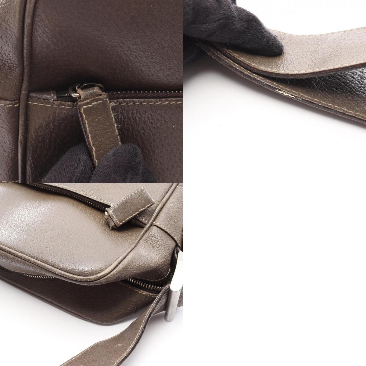 Prada Prada Prada TESSUTO + VERNI Shoulder Bag Leather Shoulder Bag BR0755 DUTY FREE for USA Size ONE SIZE - 10 Thumbnail
