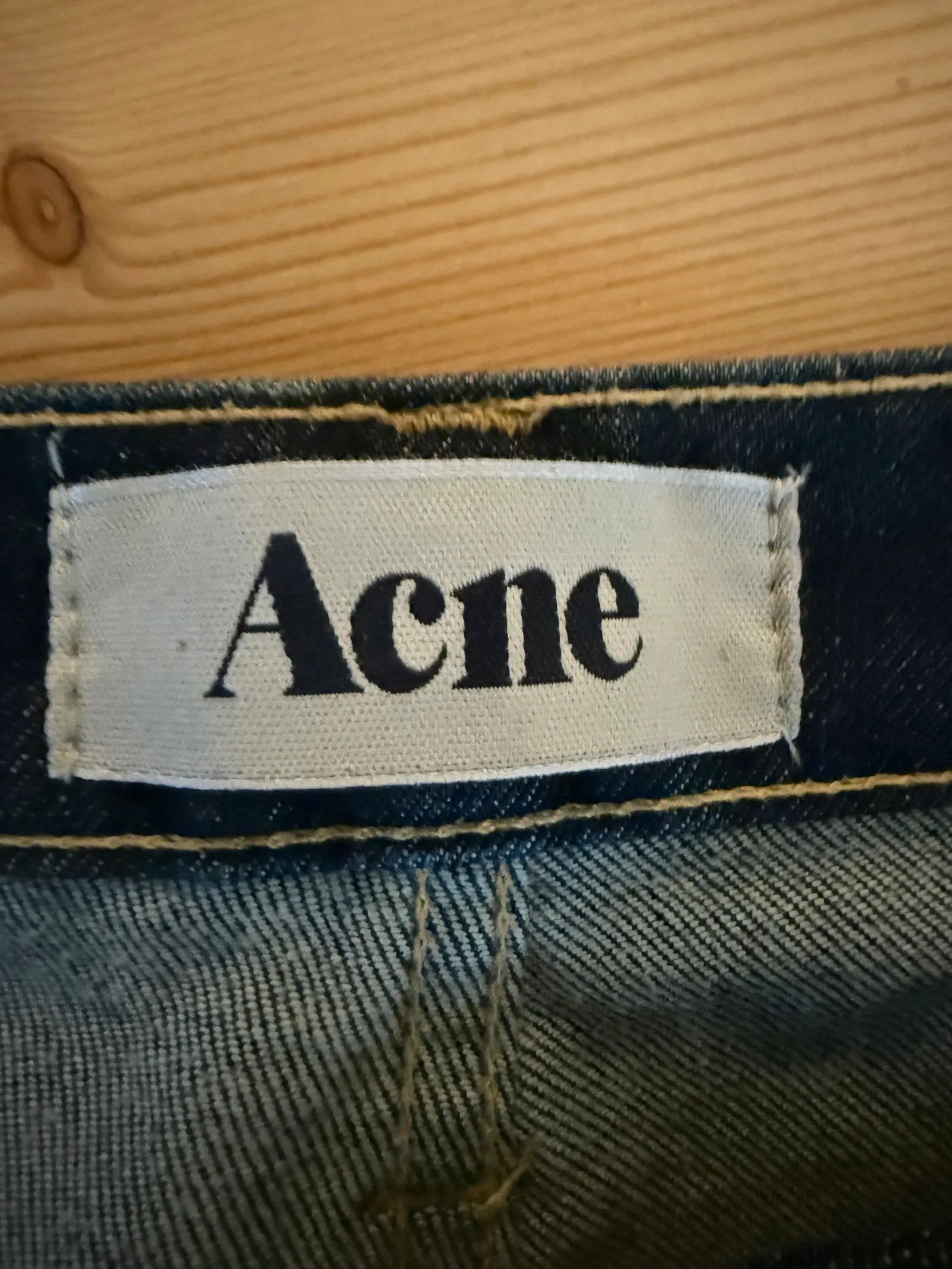Acne Studios Acne Studios Flex S Wet Blue Jeans Size 29" - 2 Thumbnail