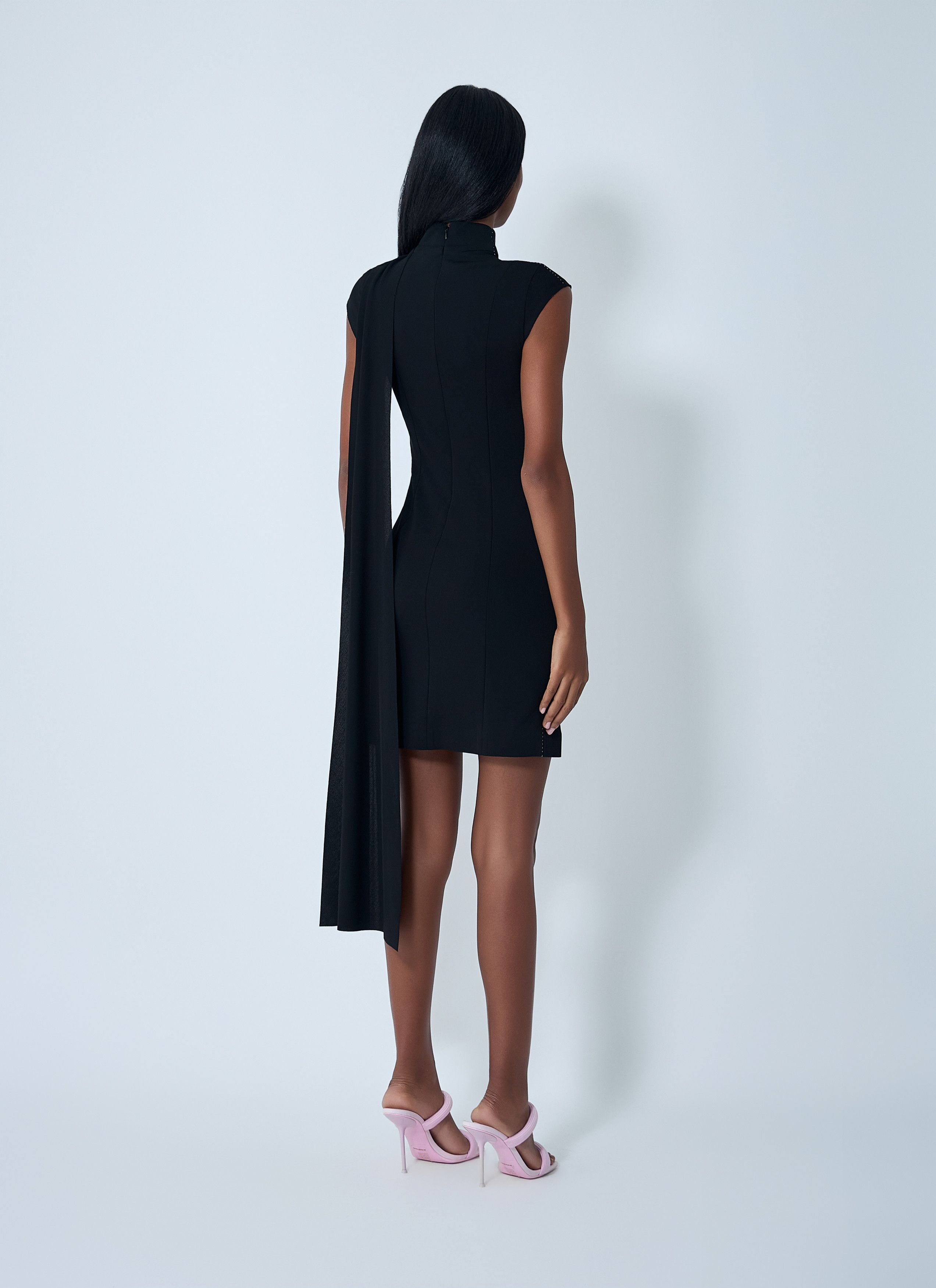 Jean Paul Gaultier Viscose Mini Dress Size S / US 4 / IT 40 - 4 Thumbnail