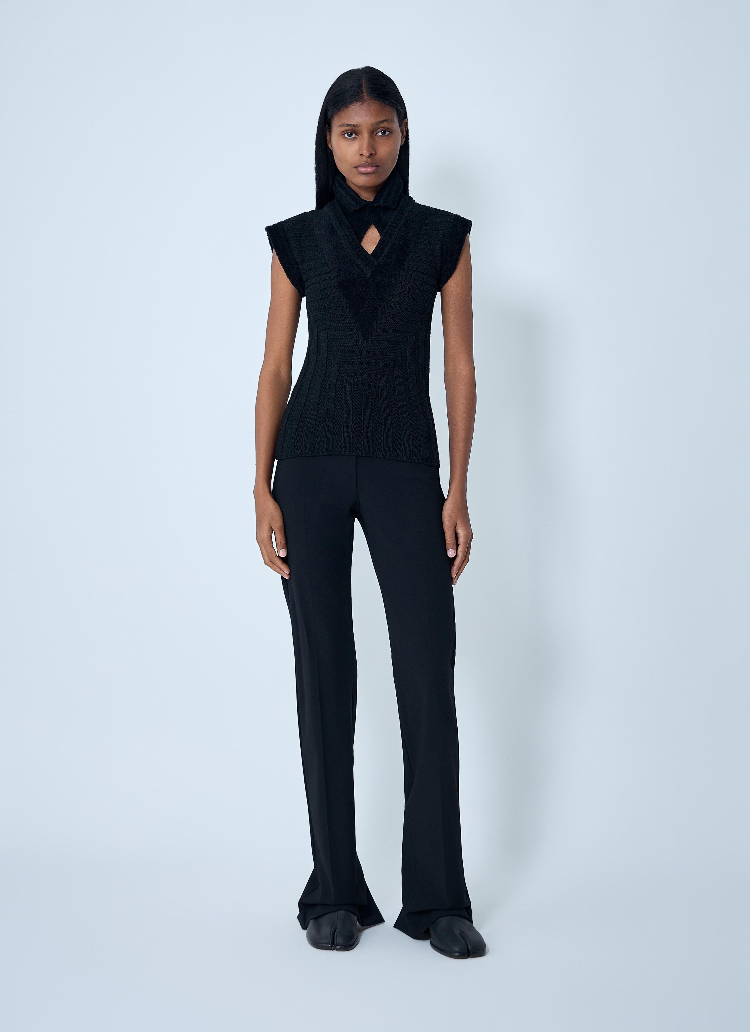 Kiko Kostadinov Quimby Knitted Polo Vest Size M / US 6-8 / IT 42-44 - 2 Thumbnail