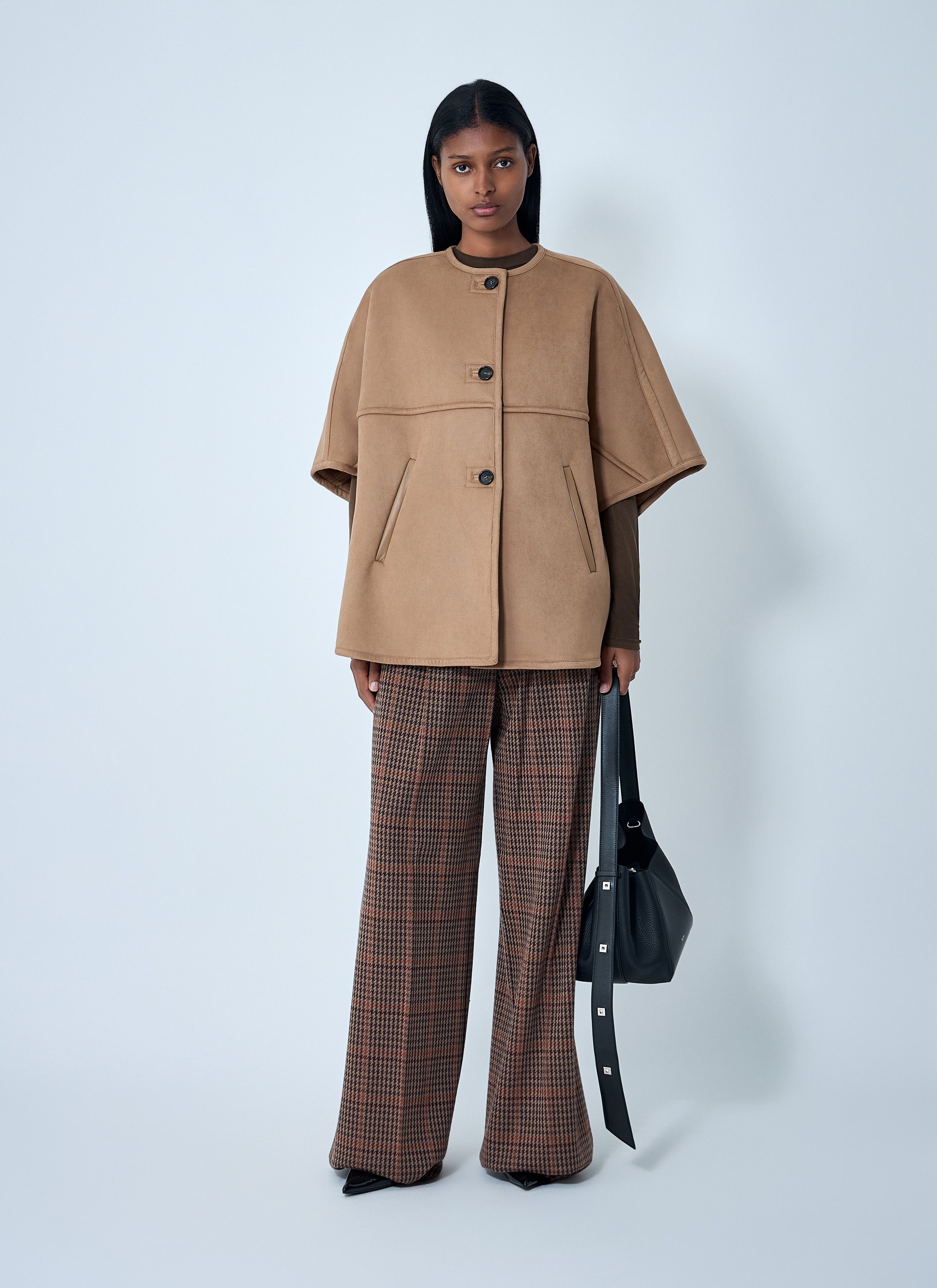 Max Mara Zaza Poncho Jacket Size M / US 6-8 / IT 42-44 - 2 Thumbnail