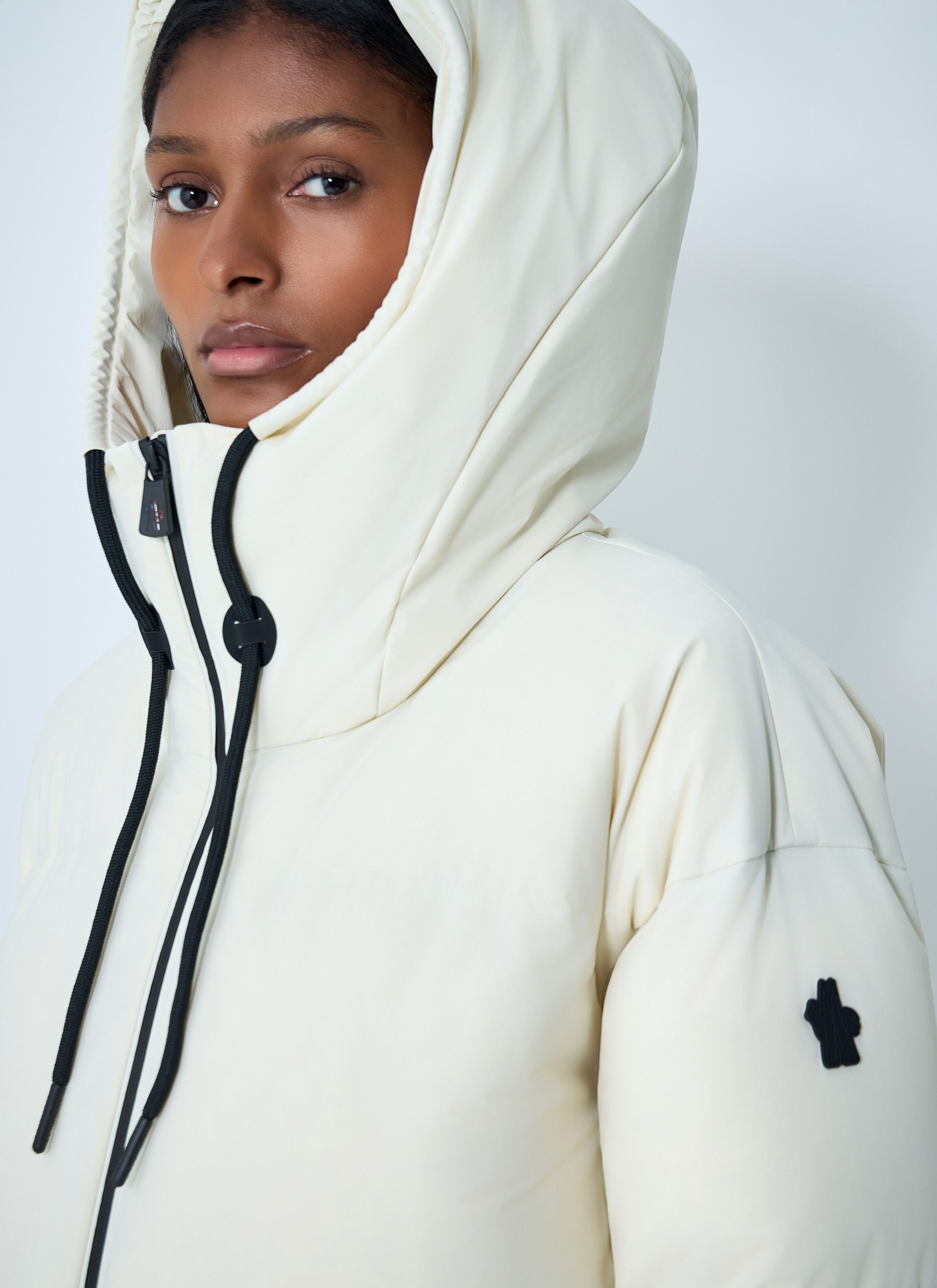 Moncler Grenoble Allesaz Hooded Short Down Jacket Size L / US 10 / IT 46 - 5 Thumbnail