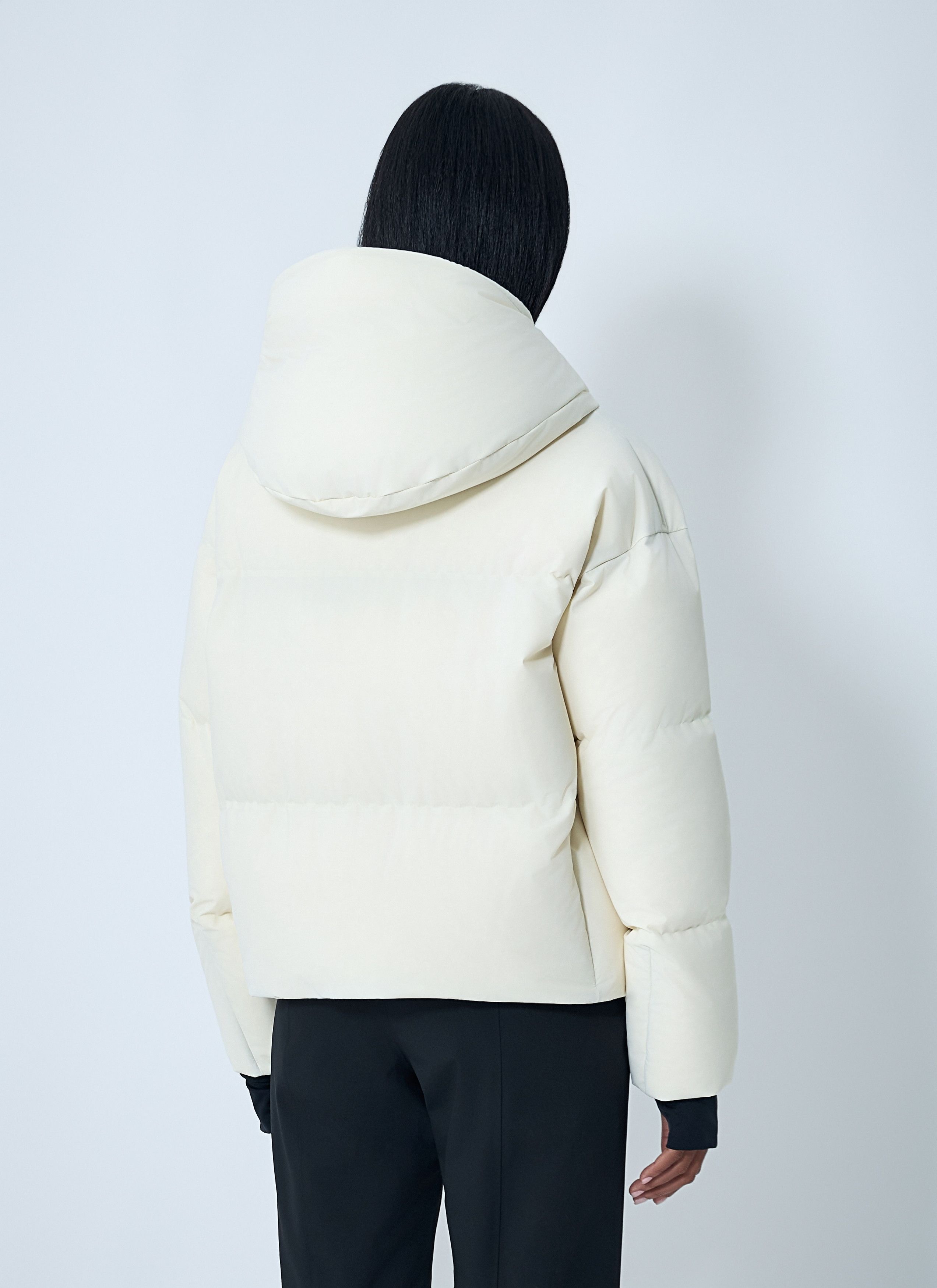 Moncler Grenoble Allesaz Hooded Short Down Jacket Size L / US 10 / IT 46 - 4 Thumbnail