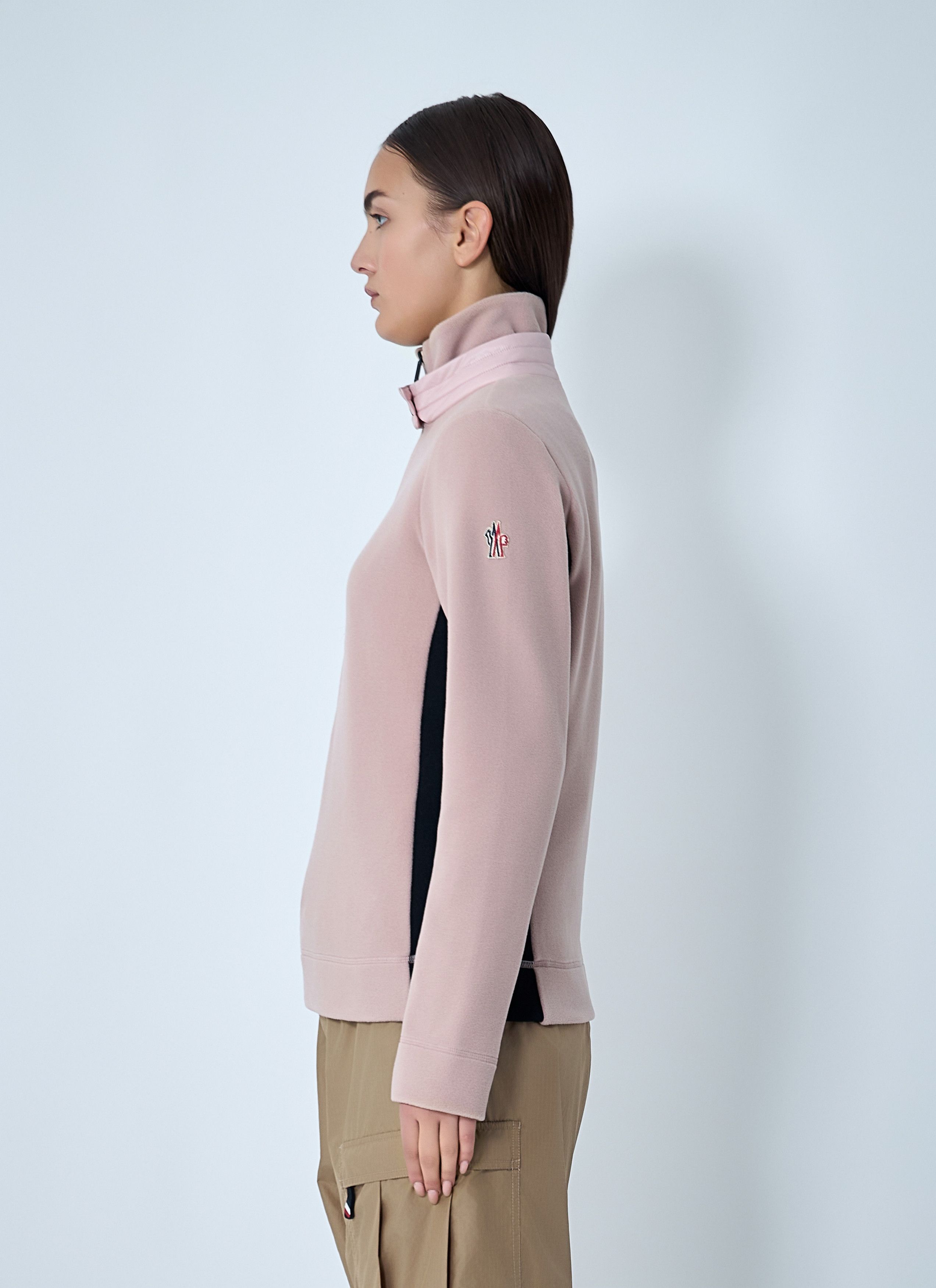 Moncler Grenoble Contrast Panel Sweatshirt Size M / US 6-8 / IT 42-44 - 3 Thumbnail