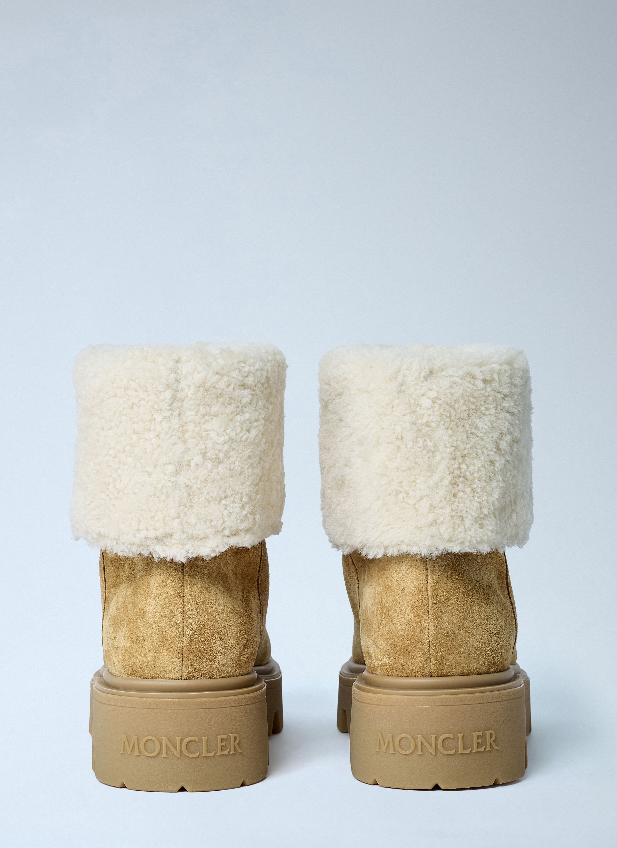 Moncler Aurea Suede Ankle Boots Size US 9 / IT 39 - 5 Thumbnail