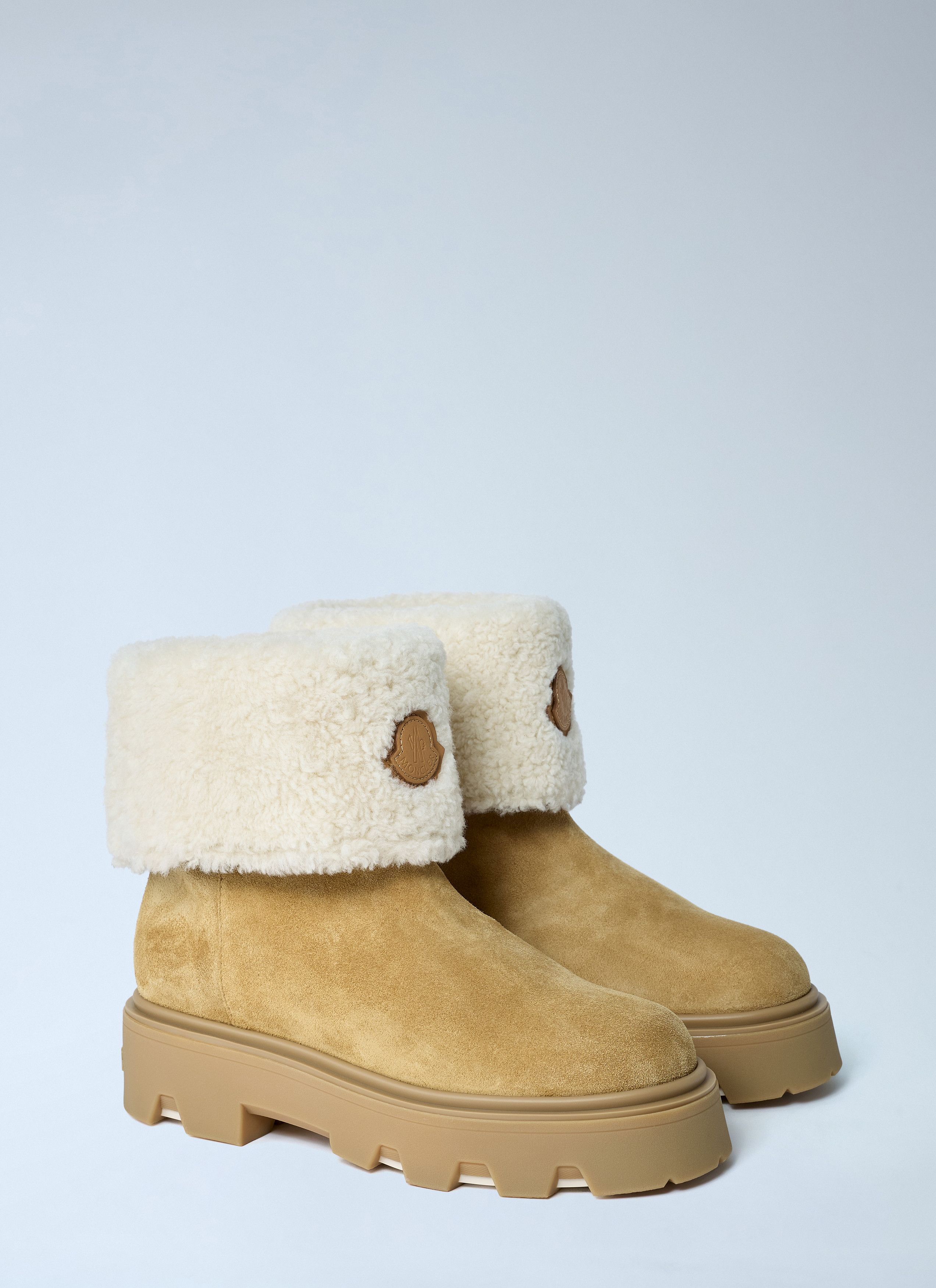 Moncler Aurea Suede Ankle Boots Size US 10 / IT 40 - 2 Thumbnail