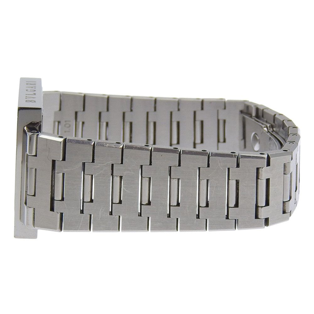 Bvlgari Bvlgari BVLGARI Quadrato Stainless Steel Watch Metal Quartz SQ29SSD DUTY FREE for USA Size ONE SIZE - 4 Thumbnail