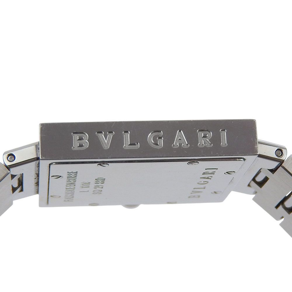Bvlgari Bvlgari BVLGARI Quadrato Stainless Steel Watch Metal Quartz SQ29SSD DUTY FREE for USA Size ONE SIZE - 7 Thumbnail