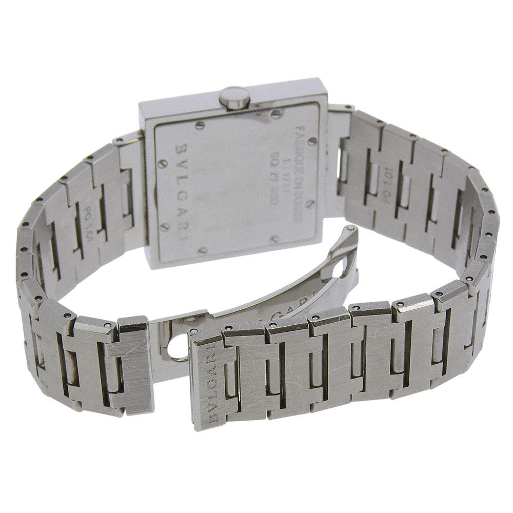 Bvlgari Bvlgari BVLGARI Quadrato Stainless Steel Watch Metal Quartz SQ29SSD DUTY FREE for USA Size ONE SIZE - 5 Thumbnail