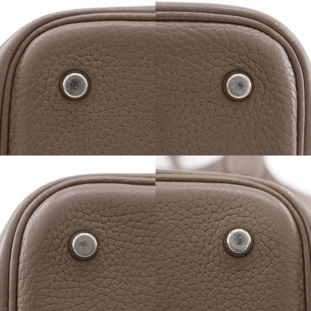 Hermes Hermes Hermes Picotin MM Taurillon Clemence Handbag Leather Handbag Stamp I (2005) DUTY FREE for USA Size ONE SIZE - 10 Thumbnail