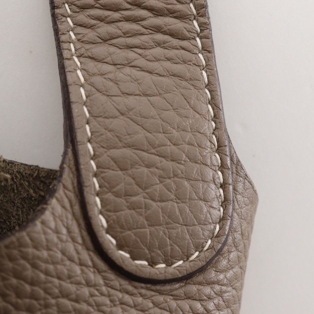 Hermes Hermes Hermes Picotin MM Taurillon Clemence Handbag Leather Handbag Stamp I (2005) DUTY FREE for USA Size ONE SIZE - 13 Thumbnail