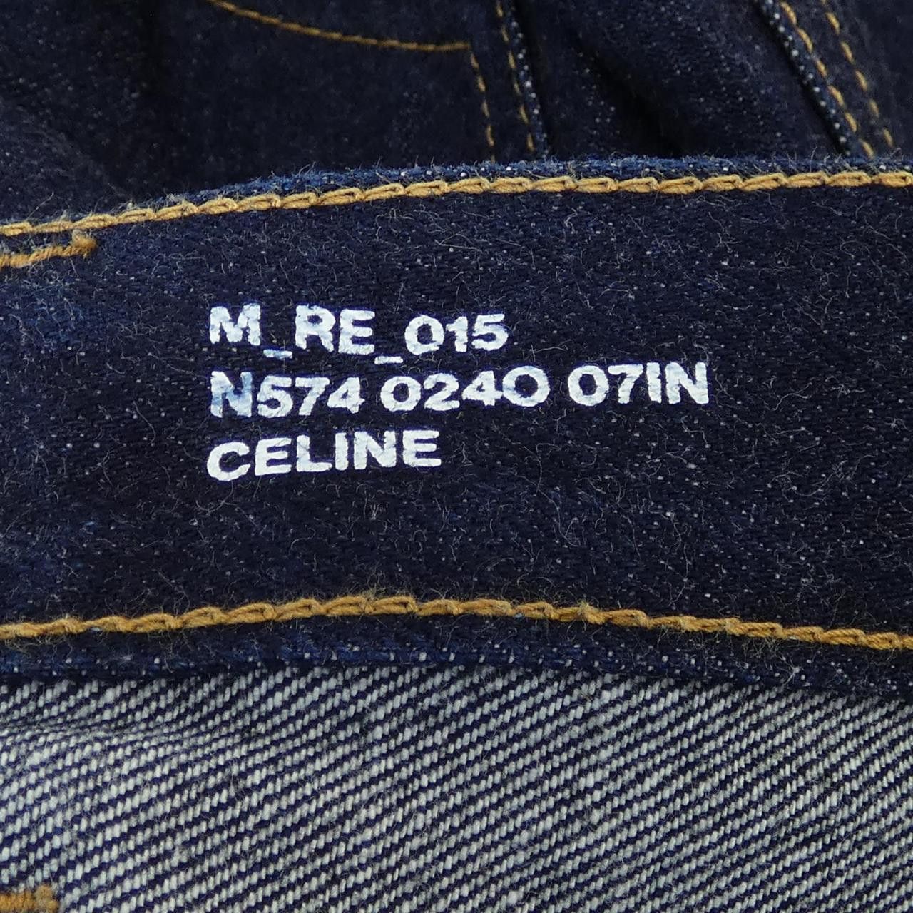 Celine Celine Celine Kurt Jeans Jeans Denim Jeans 2N5740240 DUTY FREE for USA Size ONE SIZE - 4 Thumbnail